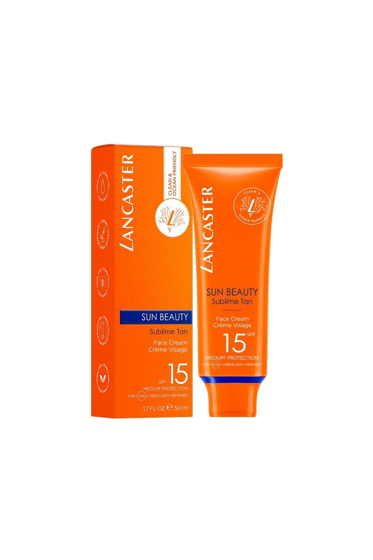 Lancaster Sun Beauty Silky Güneş Koruyucu Yüz Kremi Spf15 50 ml