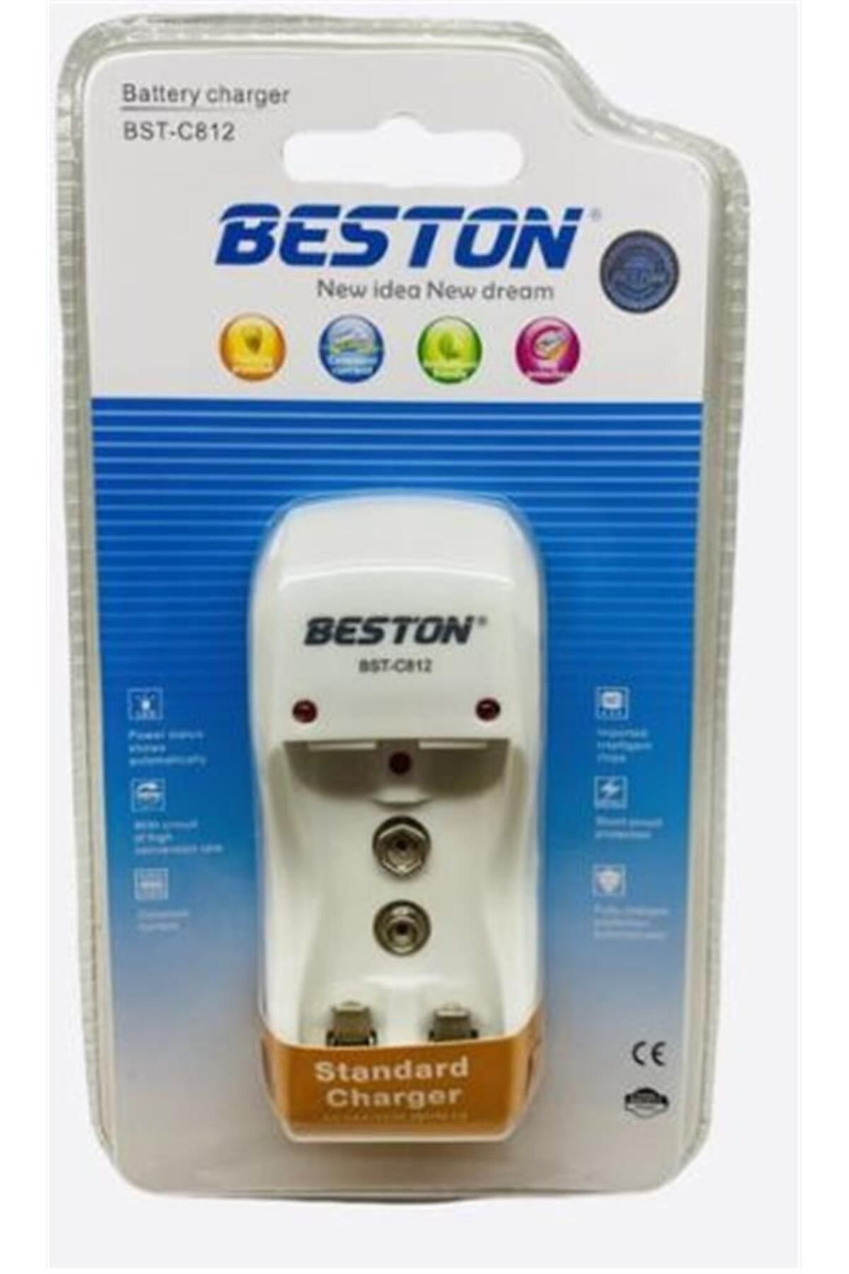 Beston C812 2 Li Pil Şarj Cihazı Aa-Aaa-9V