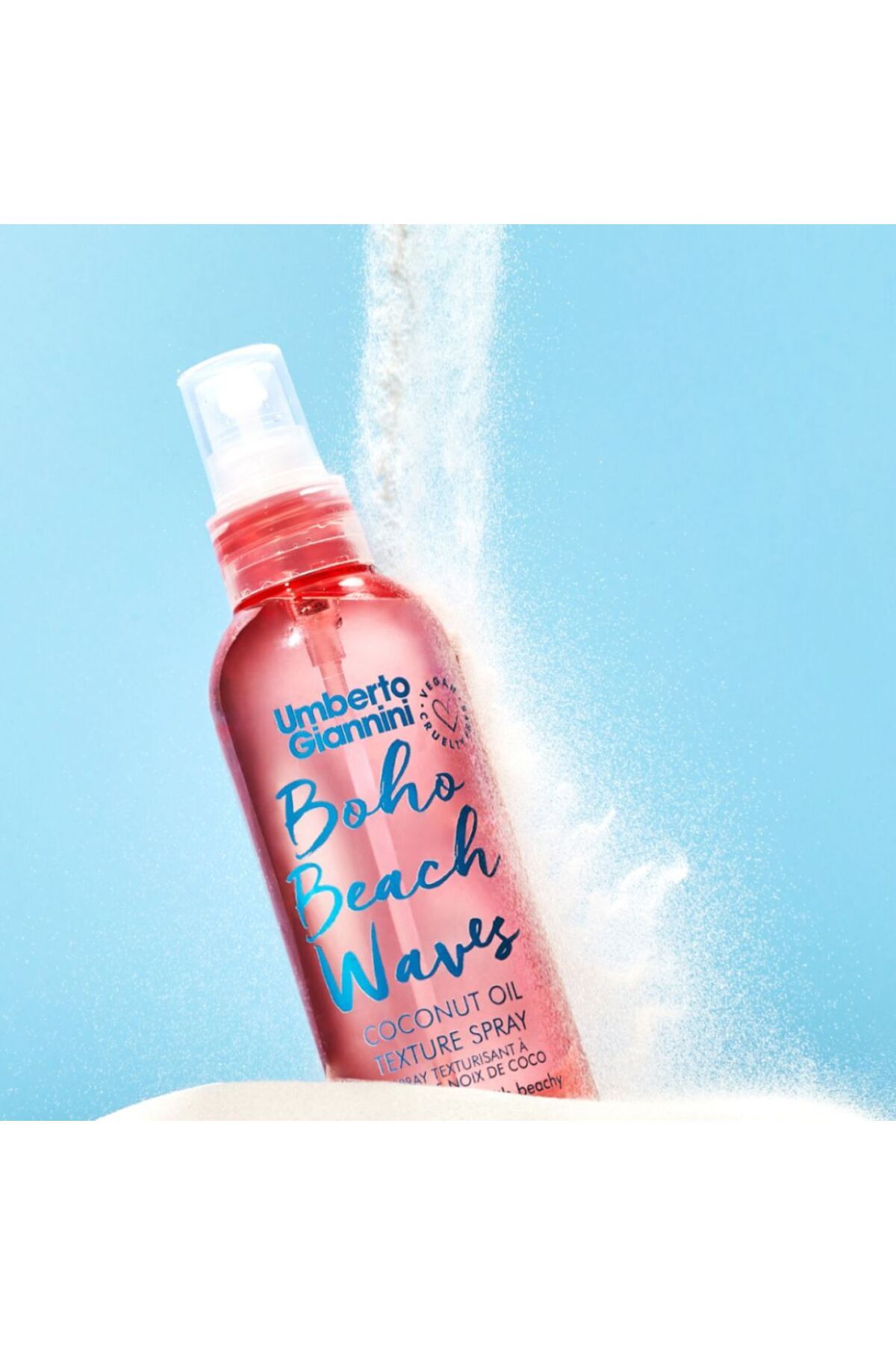Umberto Giannini-Texturizing spray with coconut oil for loose curls, Boho Beach Waves, Umberto Giannini, 200 ml 3