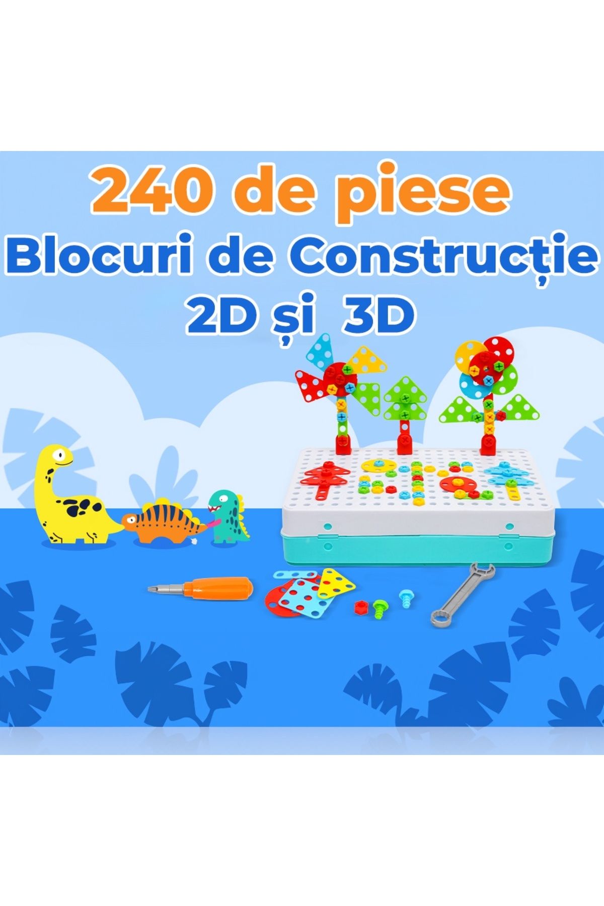 Pitikot-Pitikot® STEM educational and interactive toy, with screwdriver, self-threading 3