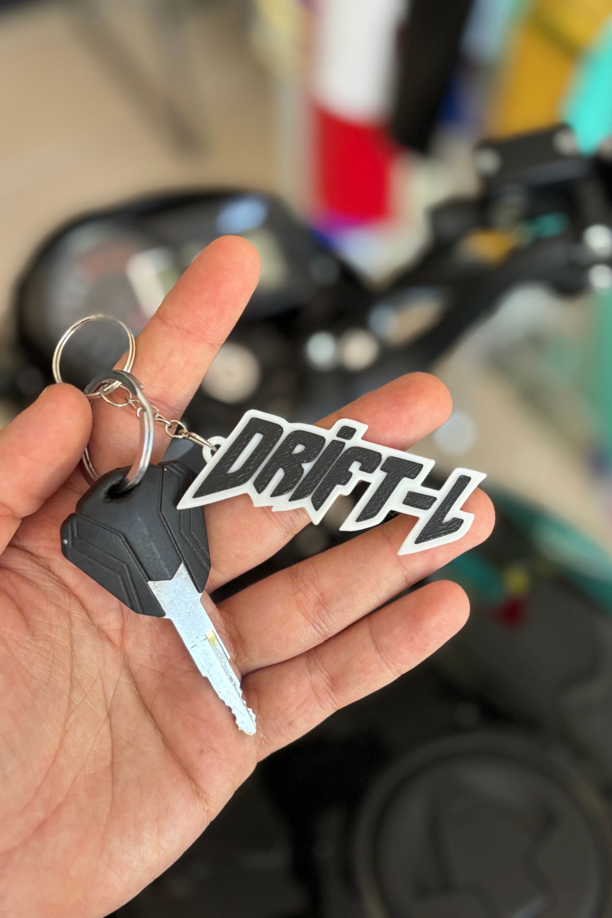 Banxtre Mondial Drift-L için Siyah Renk Anahtarlık (1 Adet)