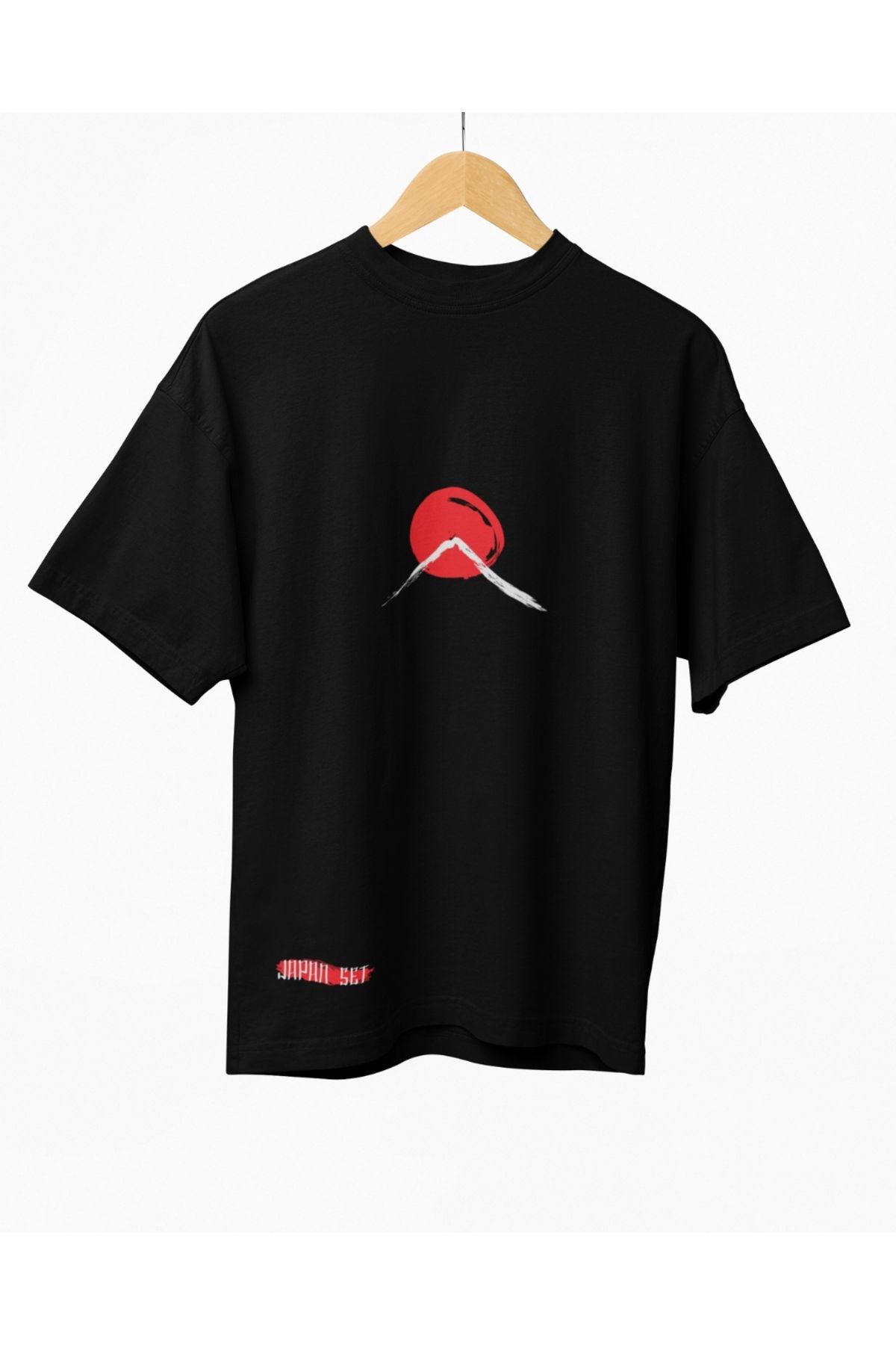 Mollis Sessiz Güneş Kadın Baskılı Oversize T-Shirt
