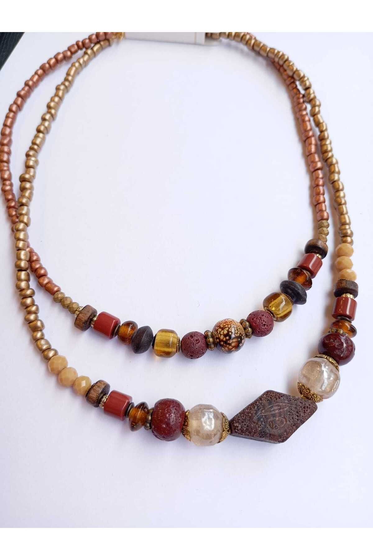 moon jewels Otantik Kolye