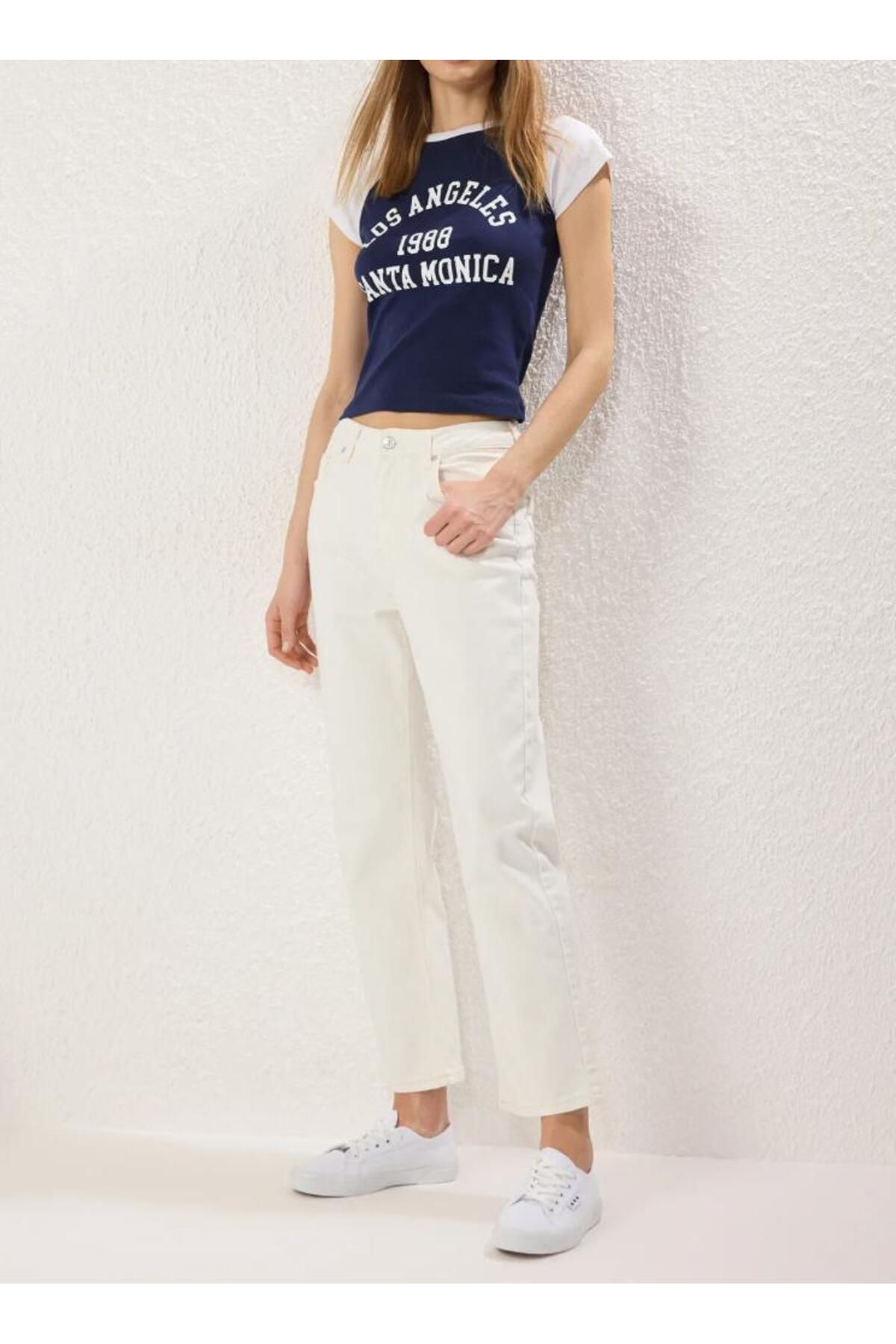 KARACAN COMPANY Yüksek Bel Straight Jeans
