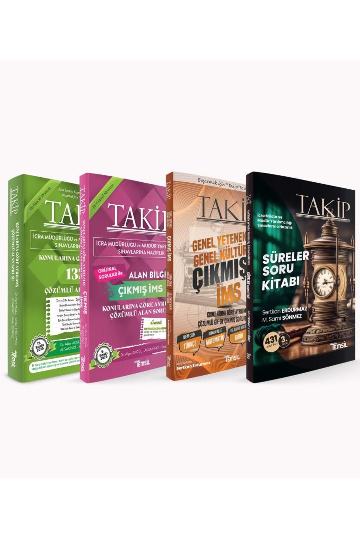 Temsil Kitap Takip İcra Müdürlüğü ve Müdür Yardımcılığı Sınavlarına Hazırlık Soru Seti