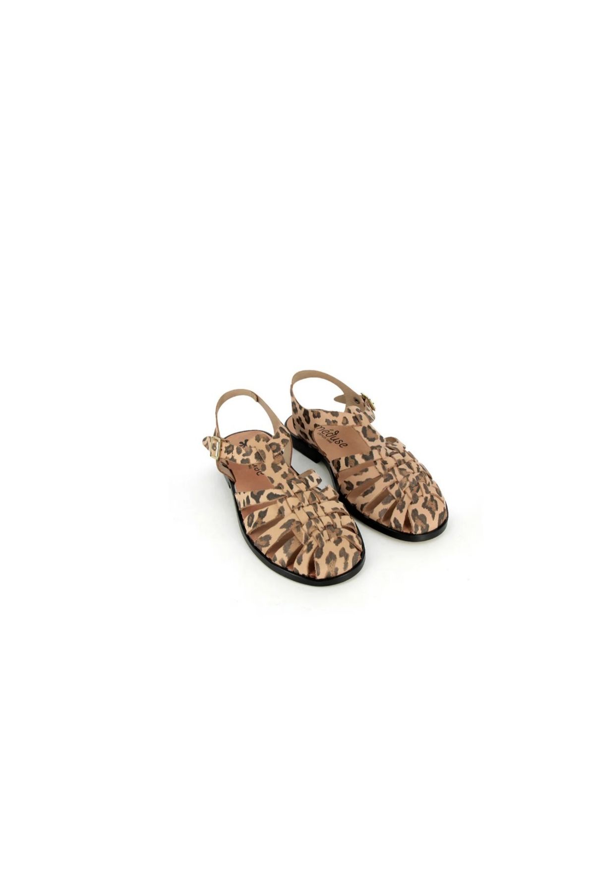 MEDUSE Sunville Leopard - Leopar Desenli Kadın Sandalet