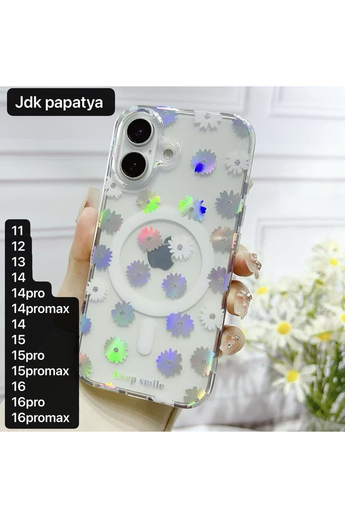 Store PAPATYA DESENLİ TELEFON KILIFI