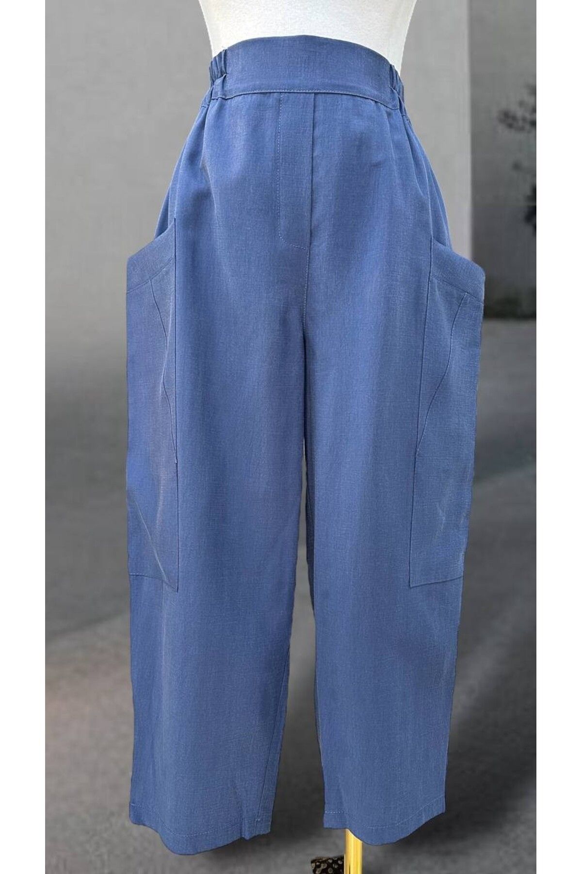 Sentez Kanguru Kanvas Pantolon Z-5587