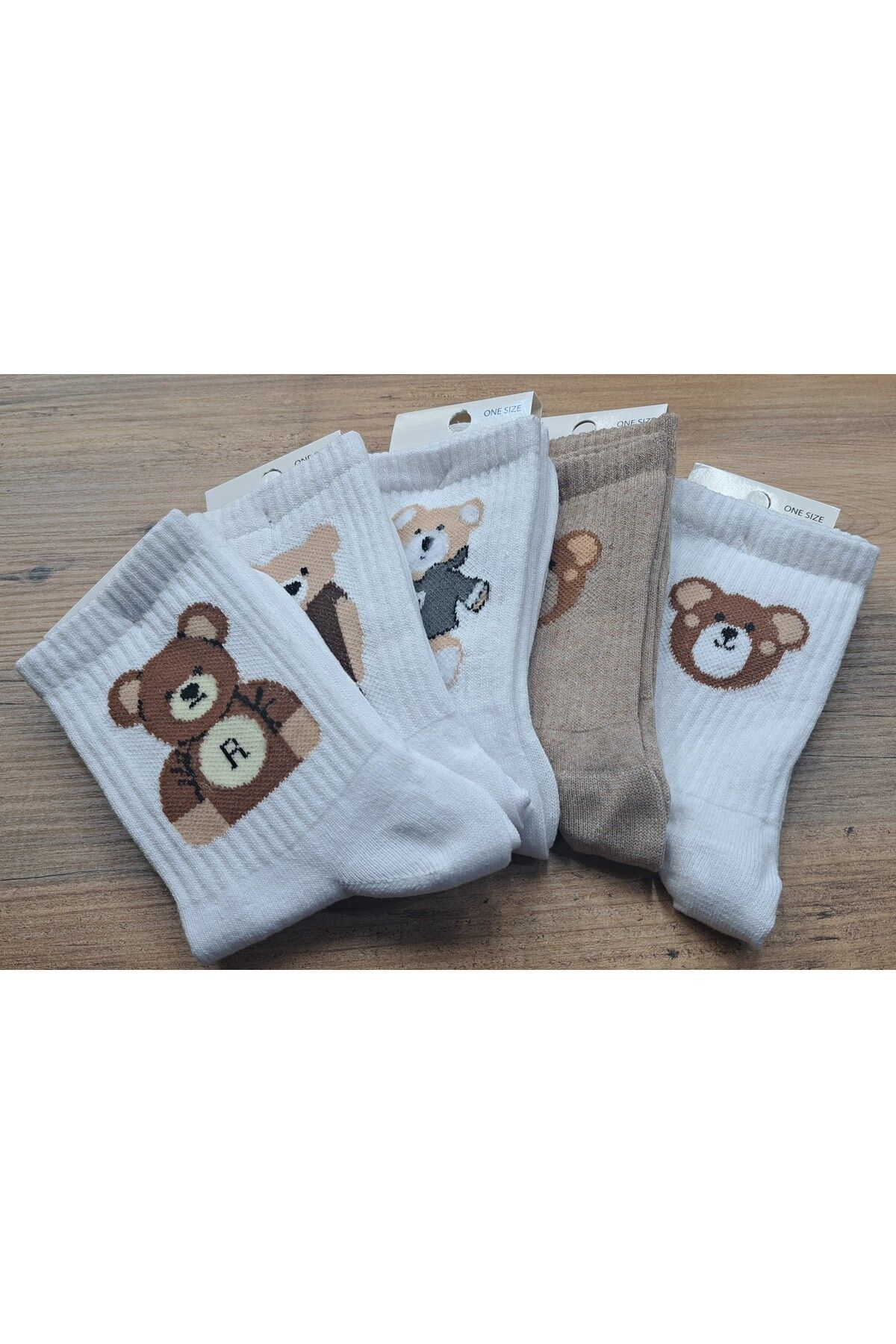 Yalıncak Çorap AYICIK MOOD-BEAR MOOD