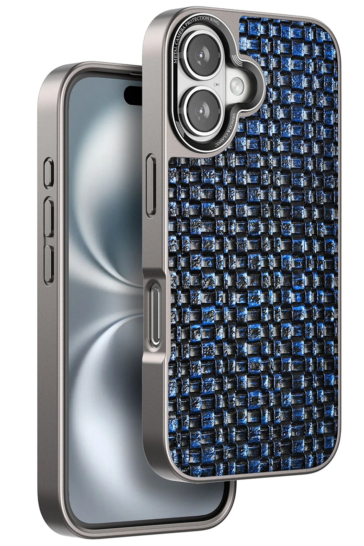venco iPhone 16 Brand Kapak - Lacivert FERRG