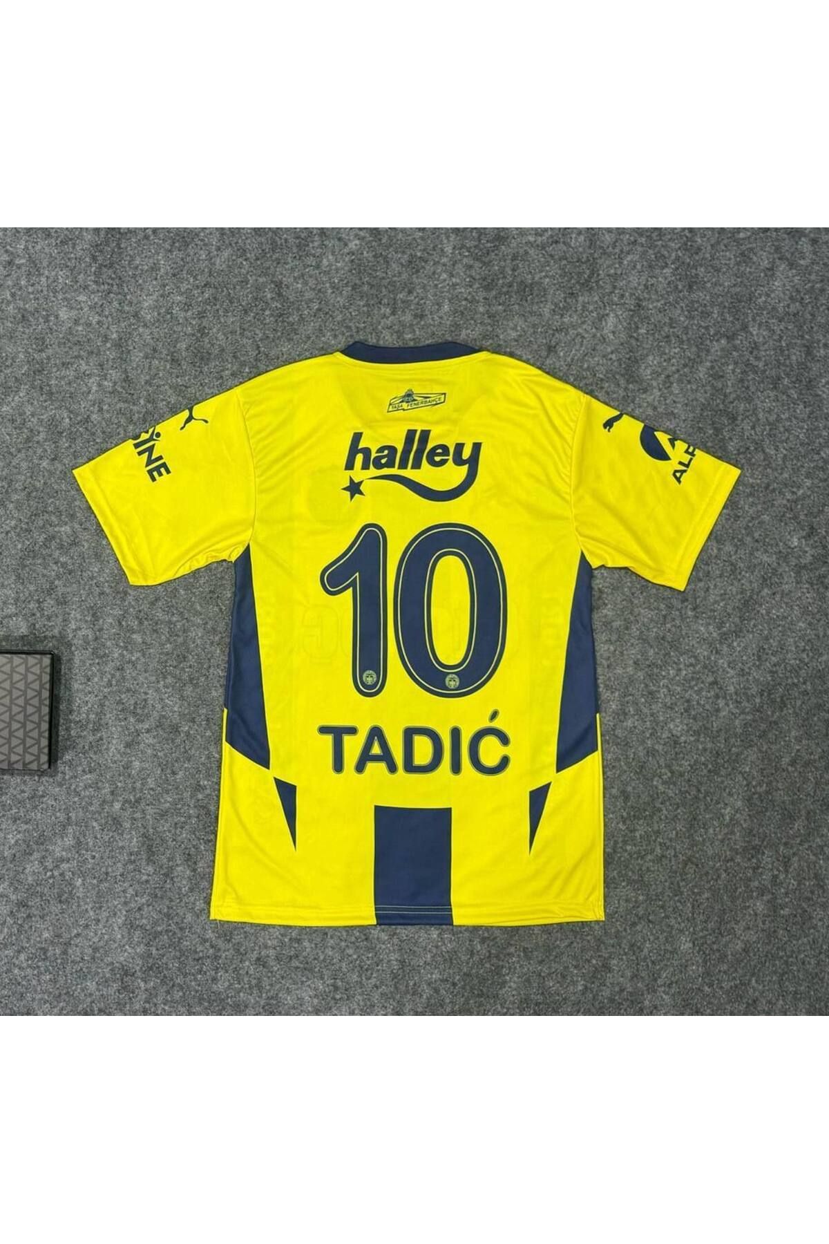 Alaturka Mix Yeni Sezon 2024-25 ᖴEᑎEᖇᗷᗩᕼÇE -Tadic' İç Saha Çubuklu Çocuk Forması 4'lü Set