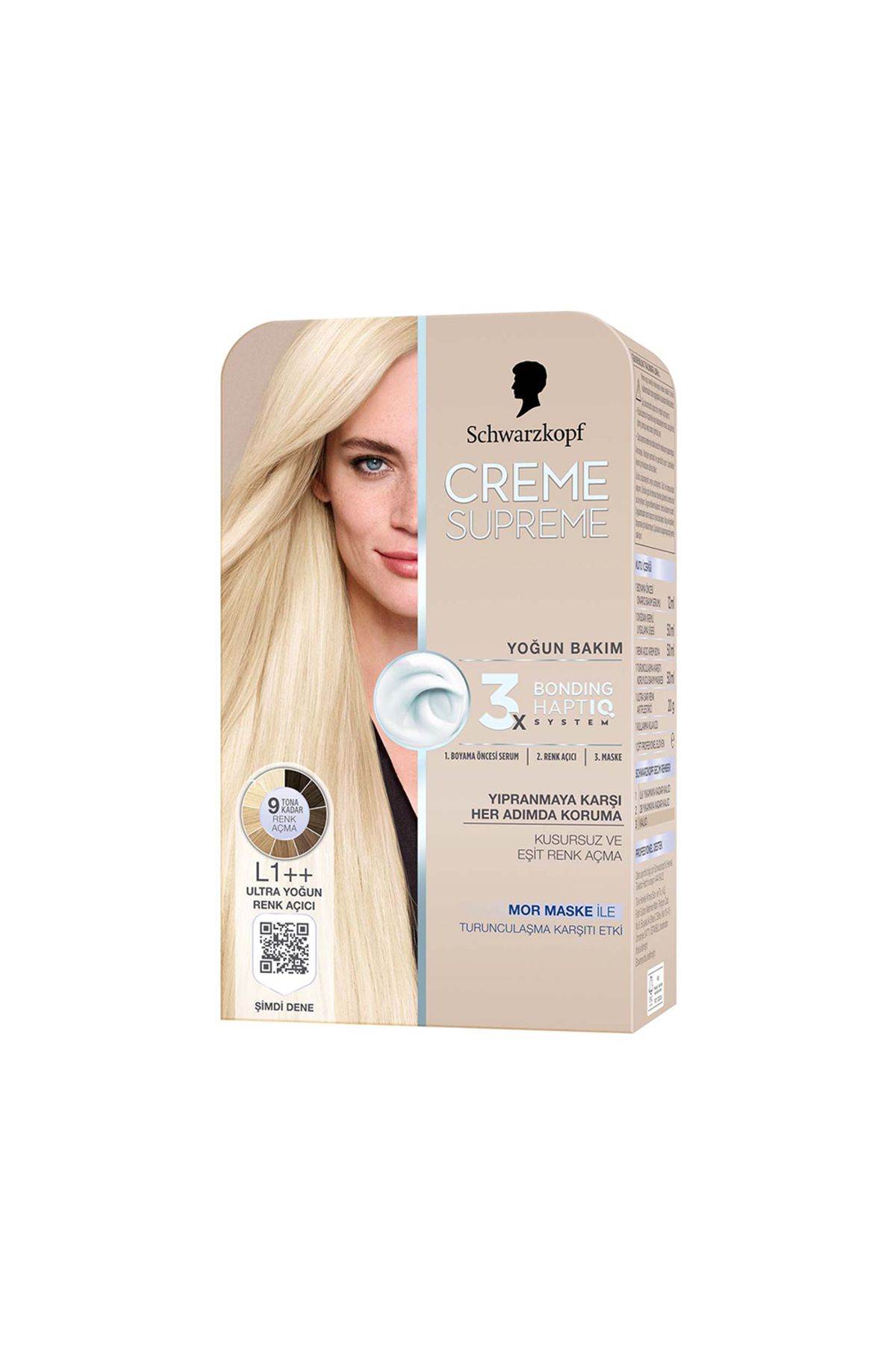 Schwarzkopf Creme Supreme Ultra Yoğun Renk Açıcı L1++