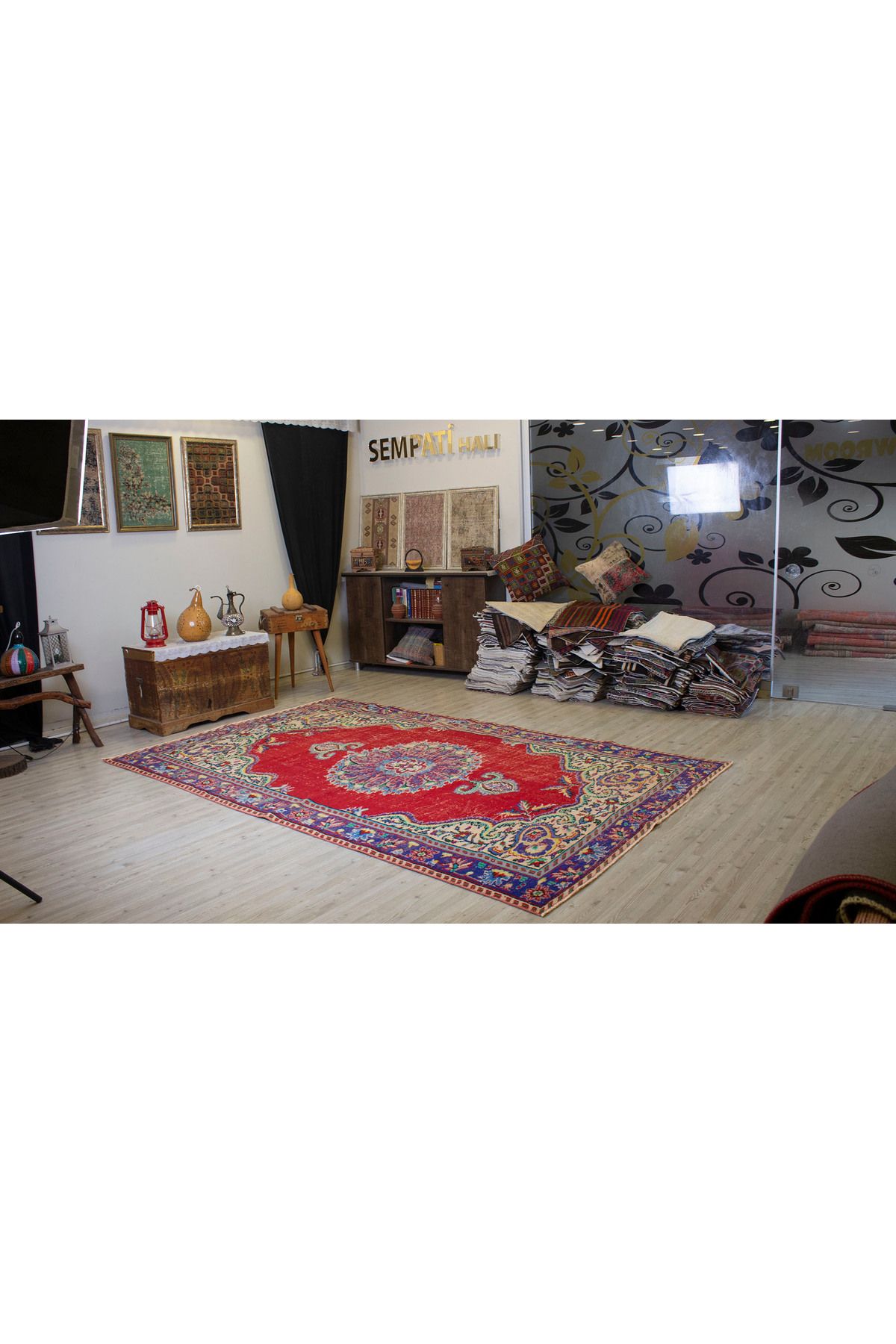 Sempati halı Sıcak ve Samimi Vintage Halı 180x297 cm 10492