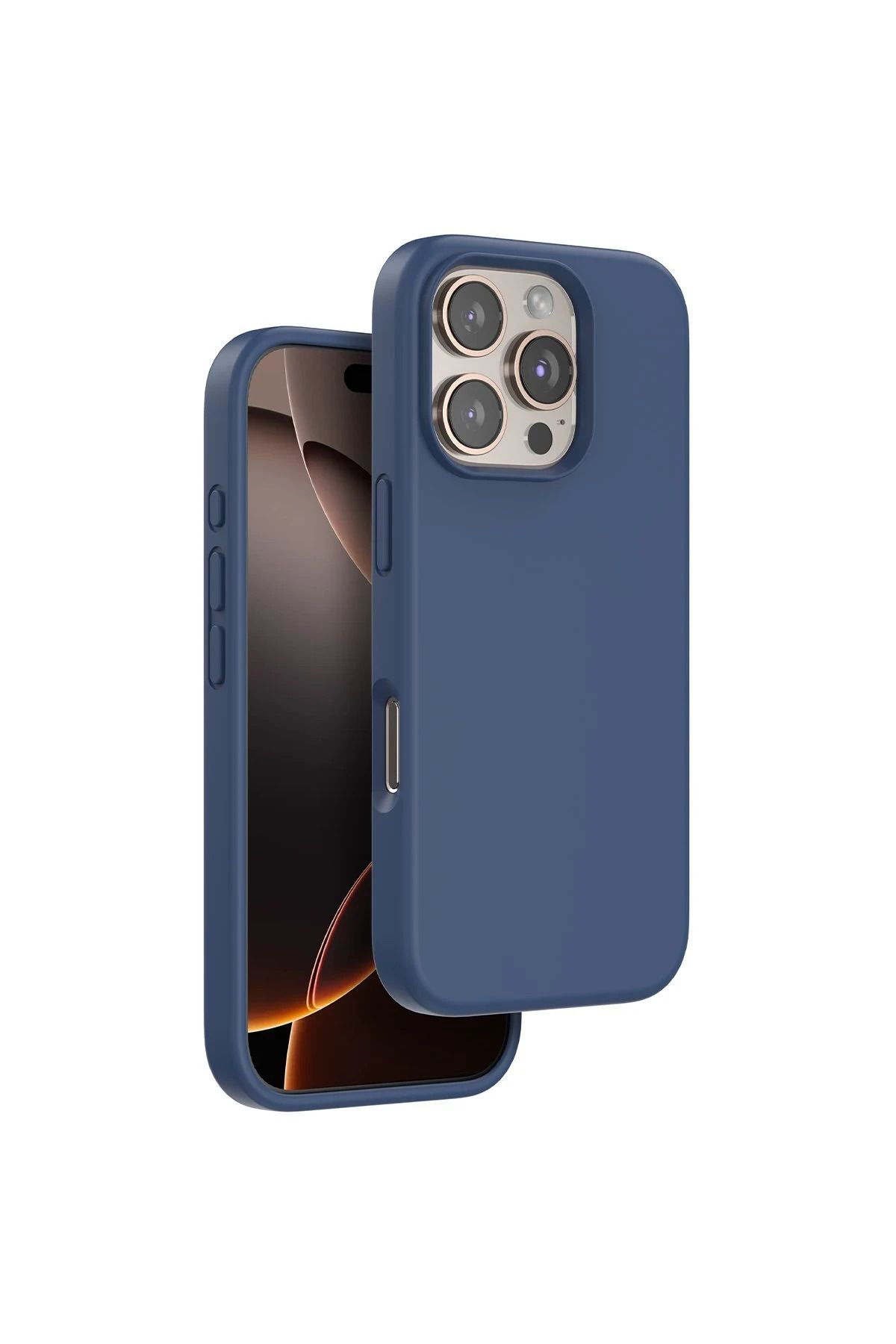 venco iPhone 16 Pro Max Home Magsafe Kapak - Lacivert FLKRY
