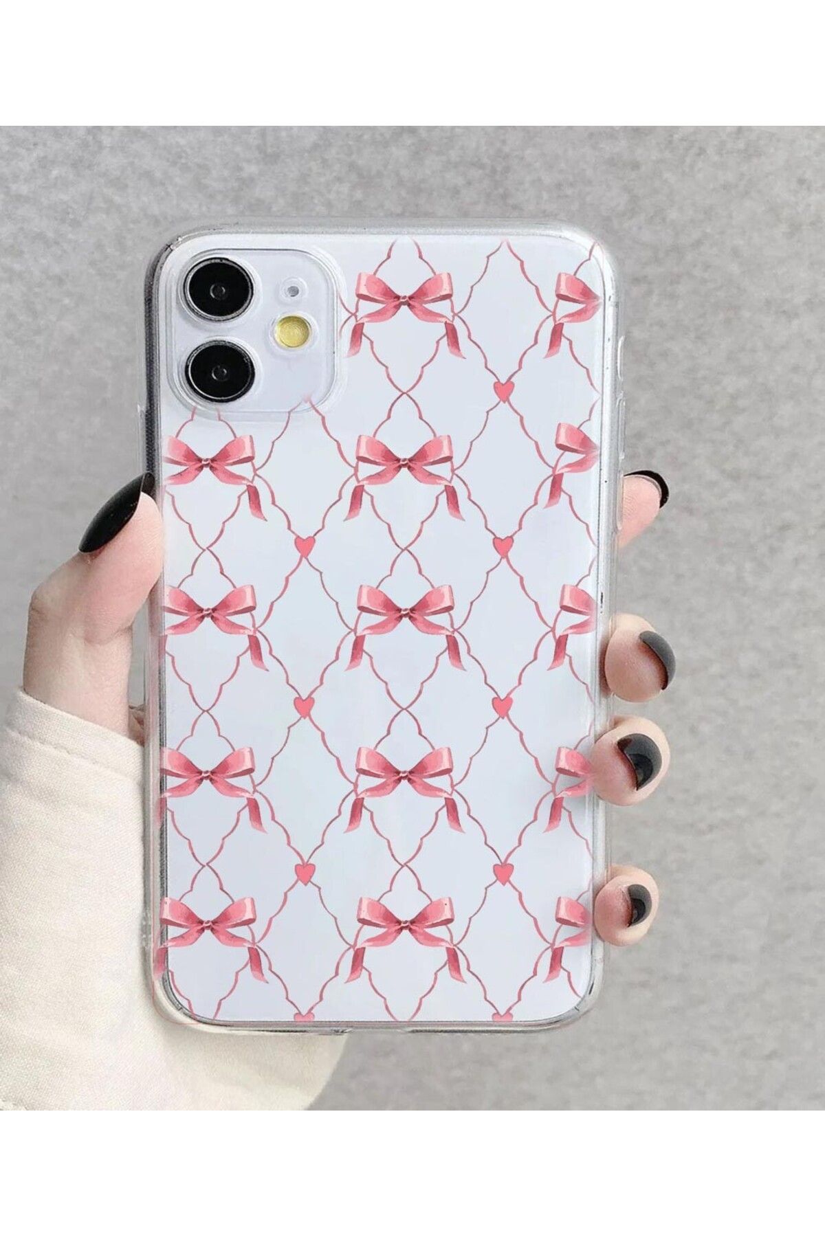 enfein Balporsuku Galaxy A04 İle Uyumlu Desenli Şeffaf Kılıfı PRO01 Kapak Sarmaşıklık