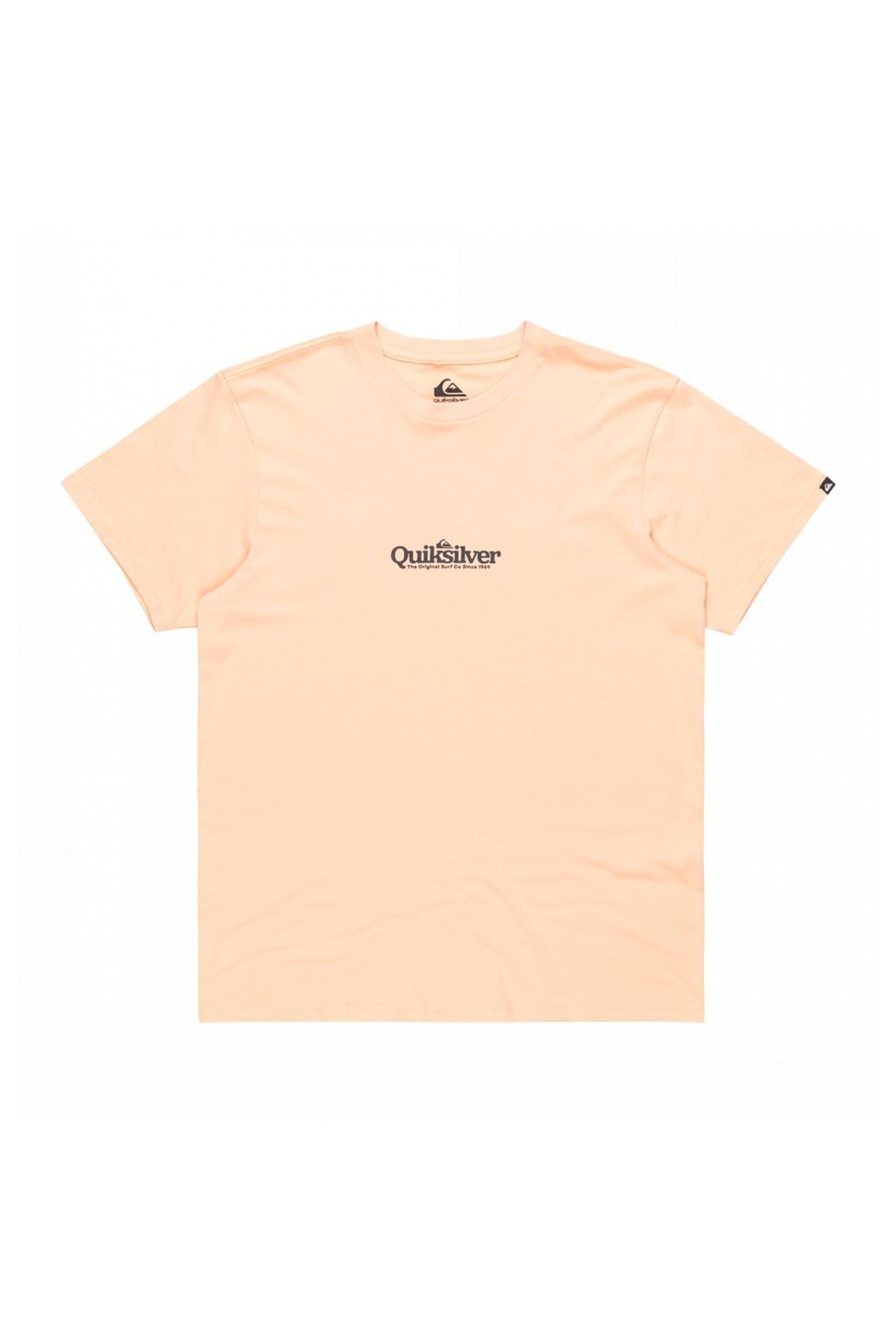 Quiksilver Fineline Erkek Kırmızı Yuvarlak Yaka Tişört