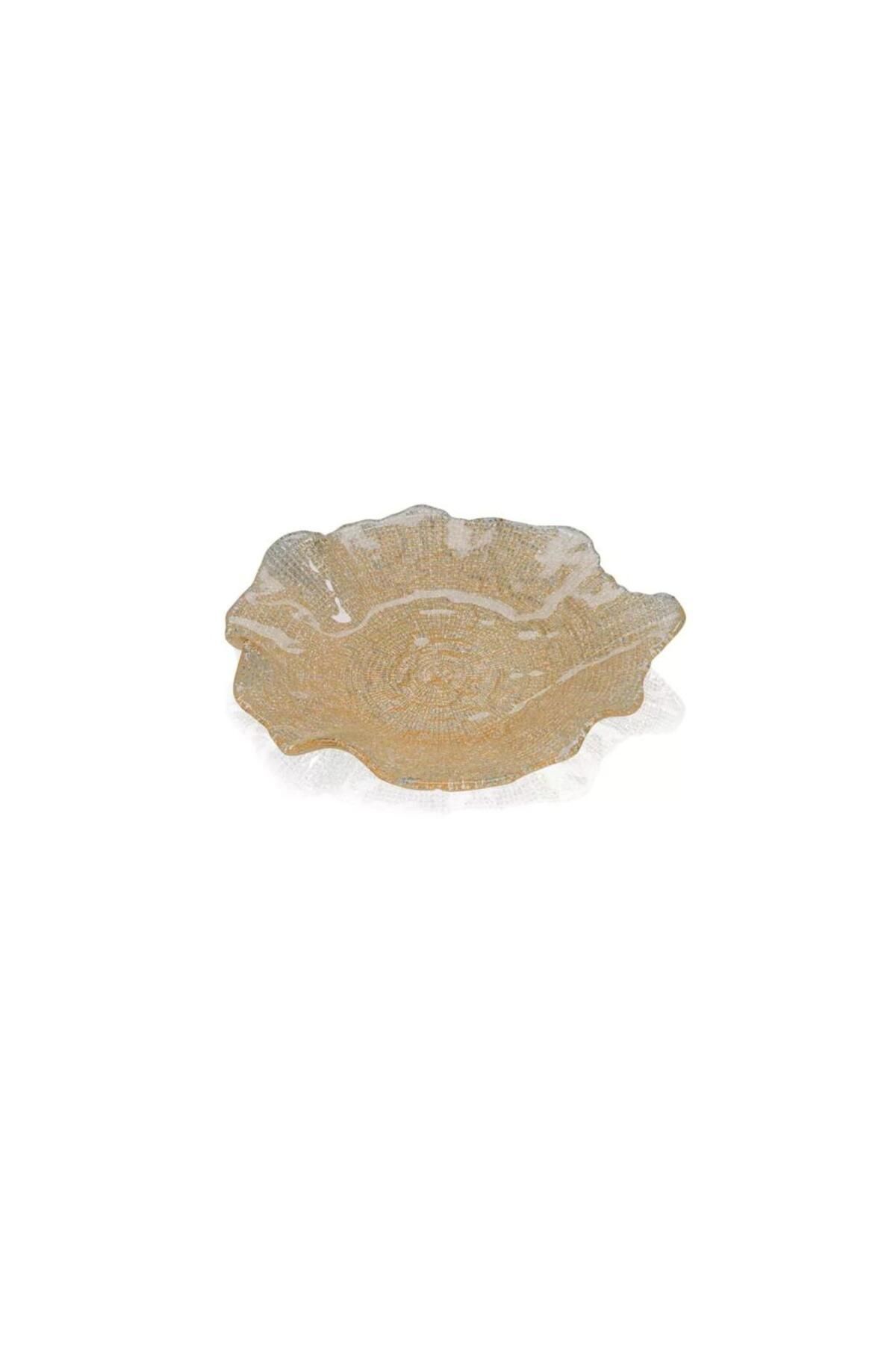 I.V.V Ivv Folıes Sunum Tabak Gold 28 Cm