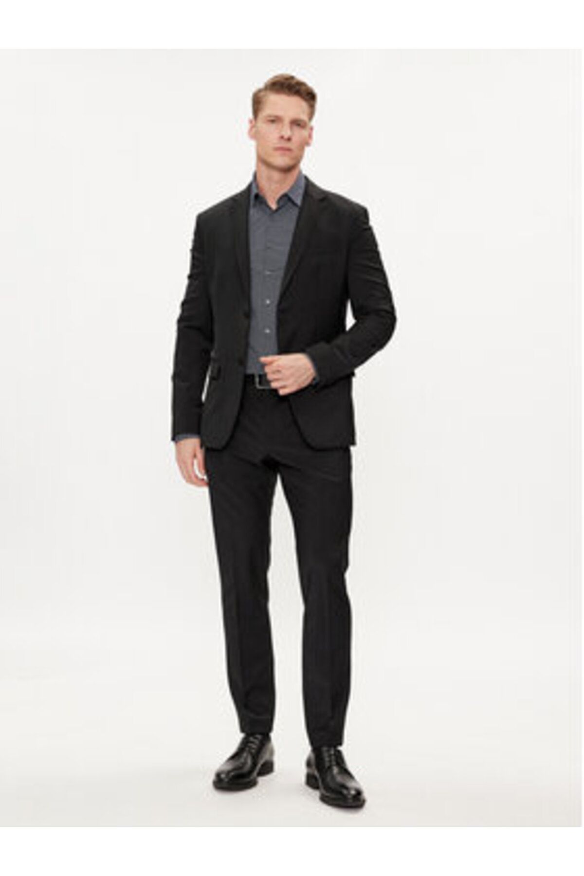 Calvin Klein-Mens Shirt K10K112609 Navy Blue 3