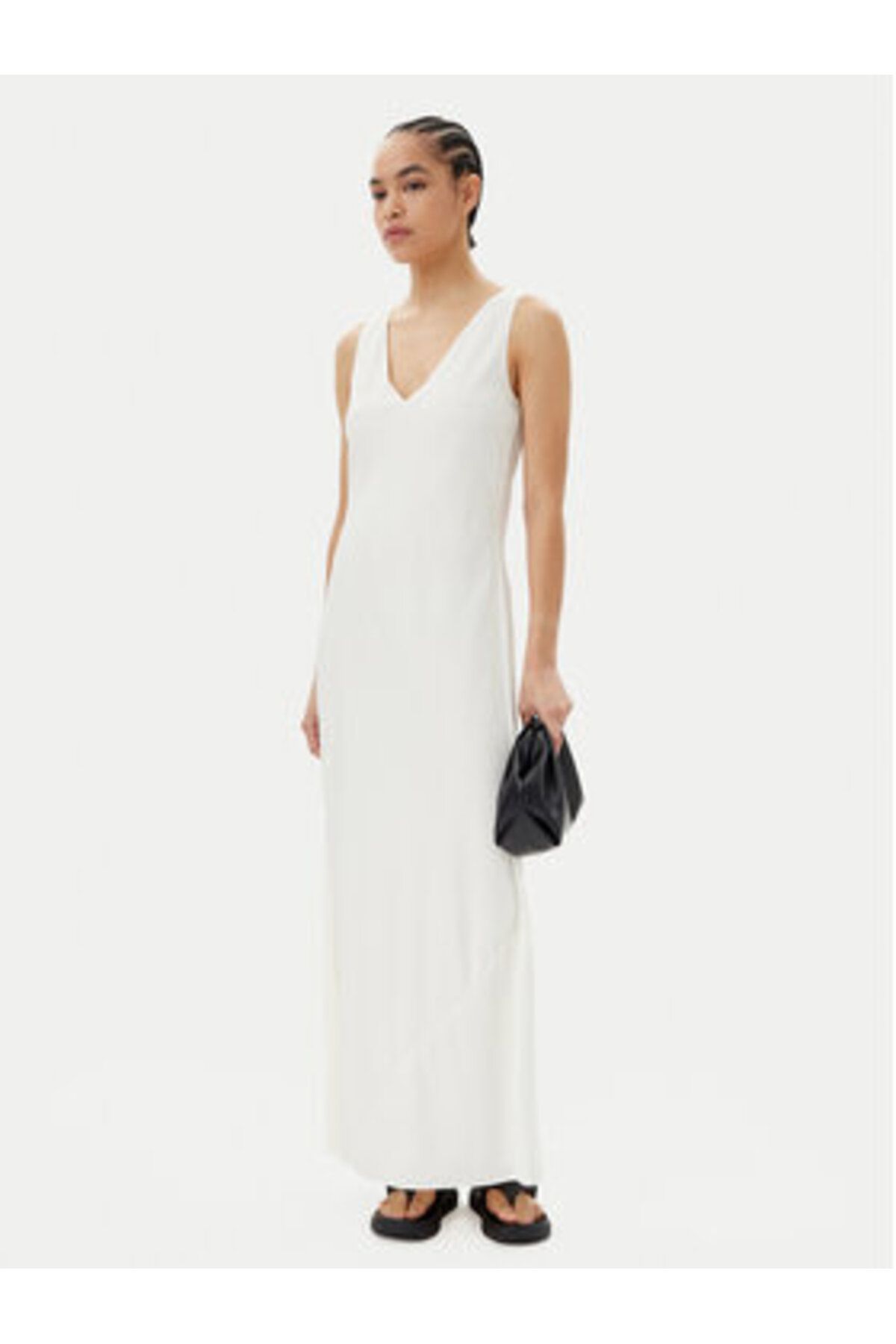 Calvin Klein-Women Summer Dress K20K208355 White 2