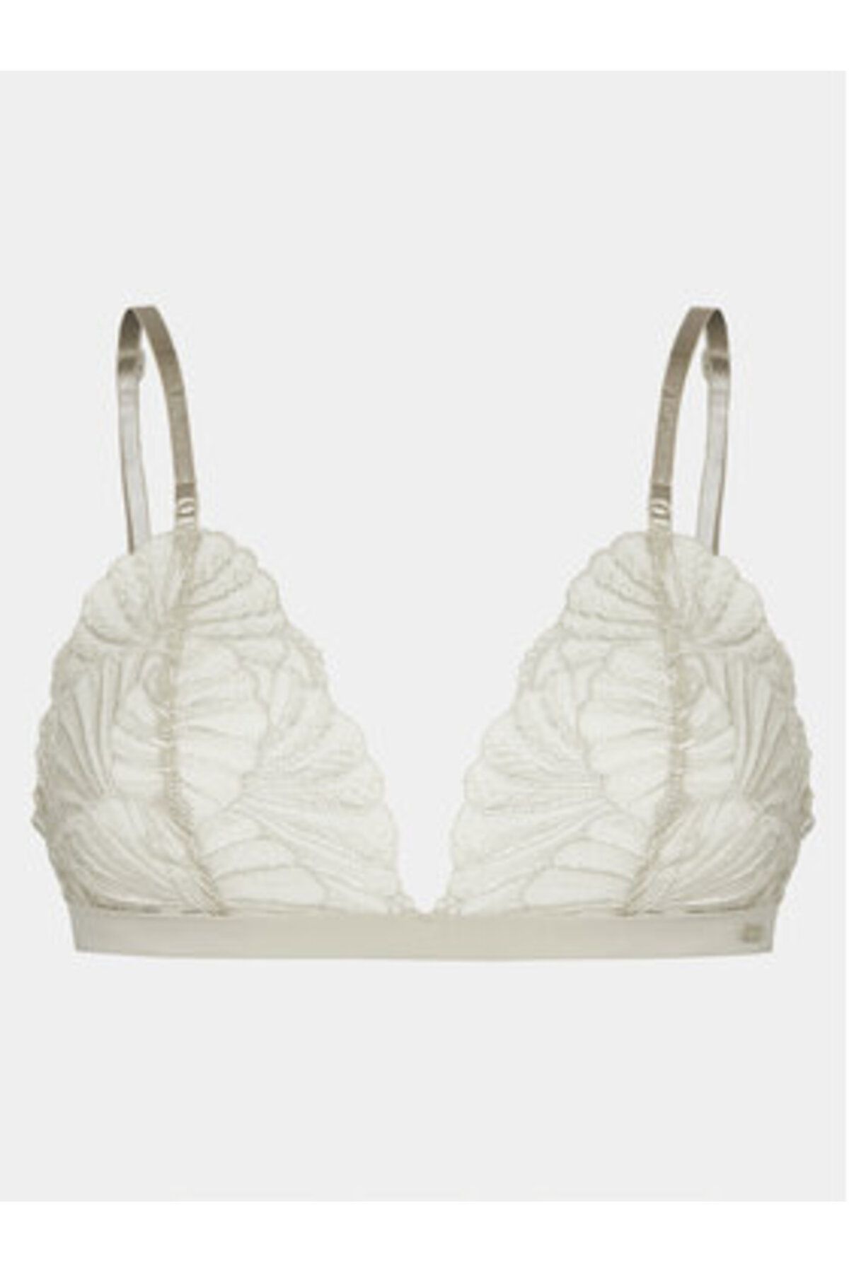 Calvin Klein-underwear Women's Bralette Bra 000QF7756E Gray 1