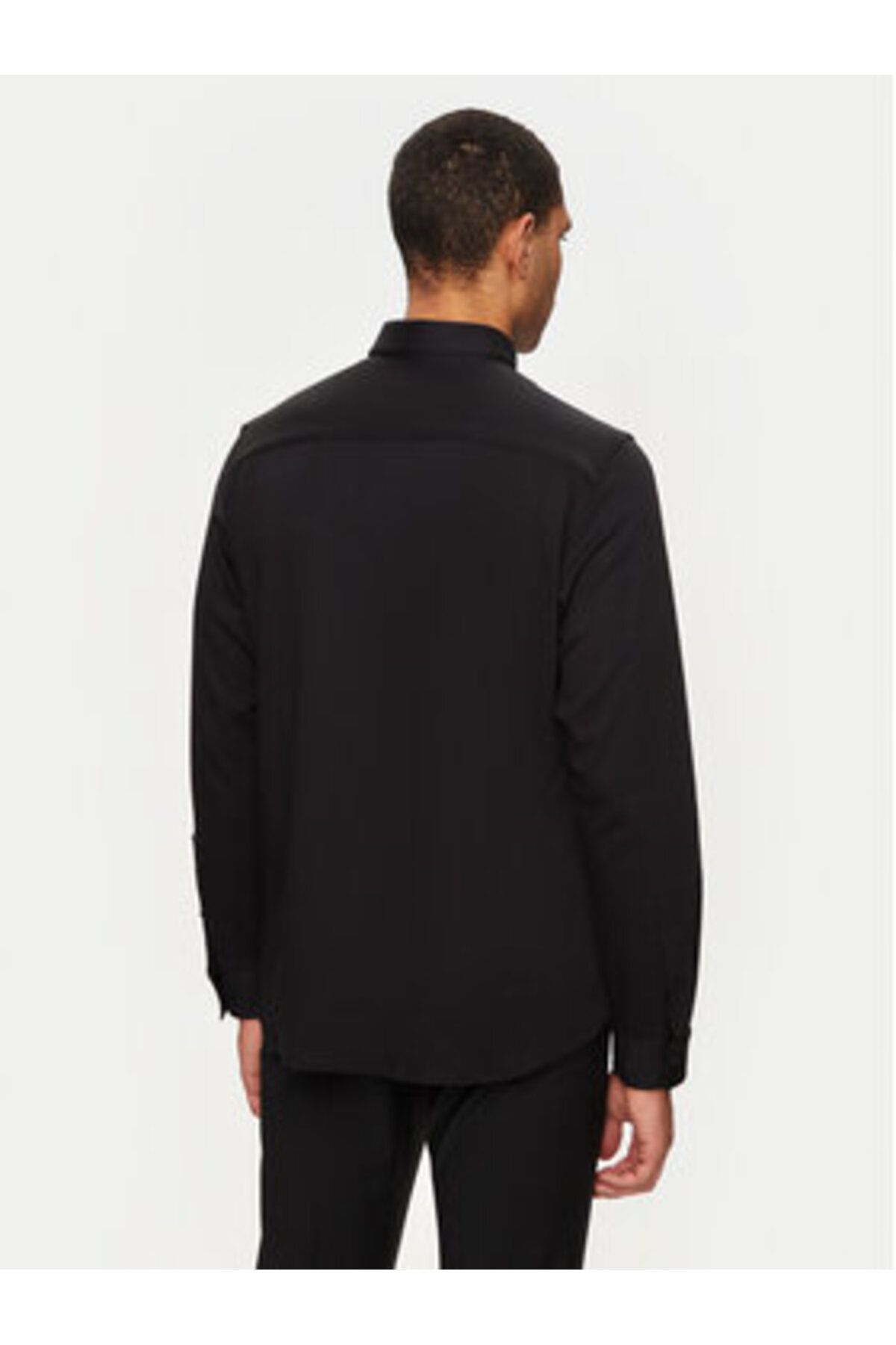 Calvin Klein-Cămașă bărbătească K10K113339 Neagră 1