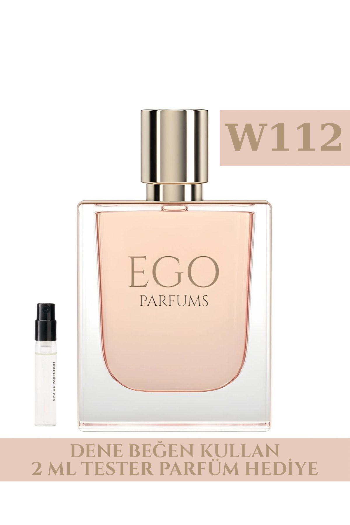 homeartplus W112 EGO EDP 50 ml ( Her İntense ) Çiçeksi Kadın Parfüm
