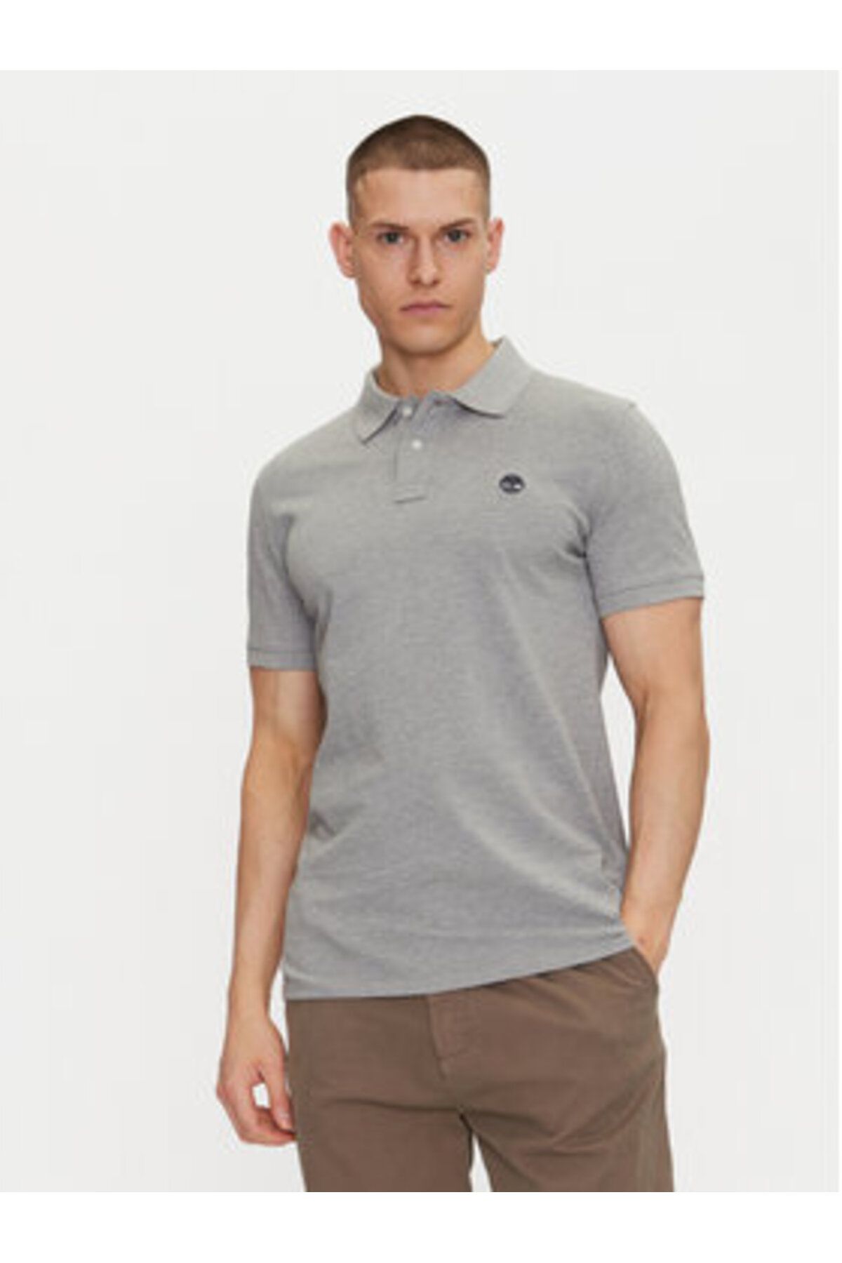 Timberland-Mens Polo TB0A6VDP0521 Grey 3