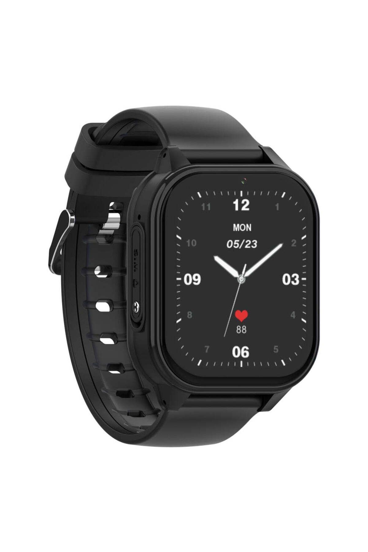 Techone-Kids Gps Smartwatch With Location And Phone Kt19t, Black 3