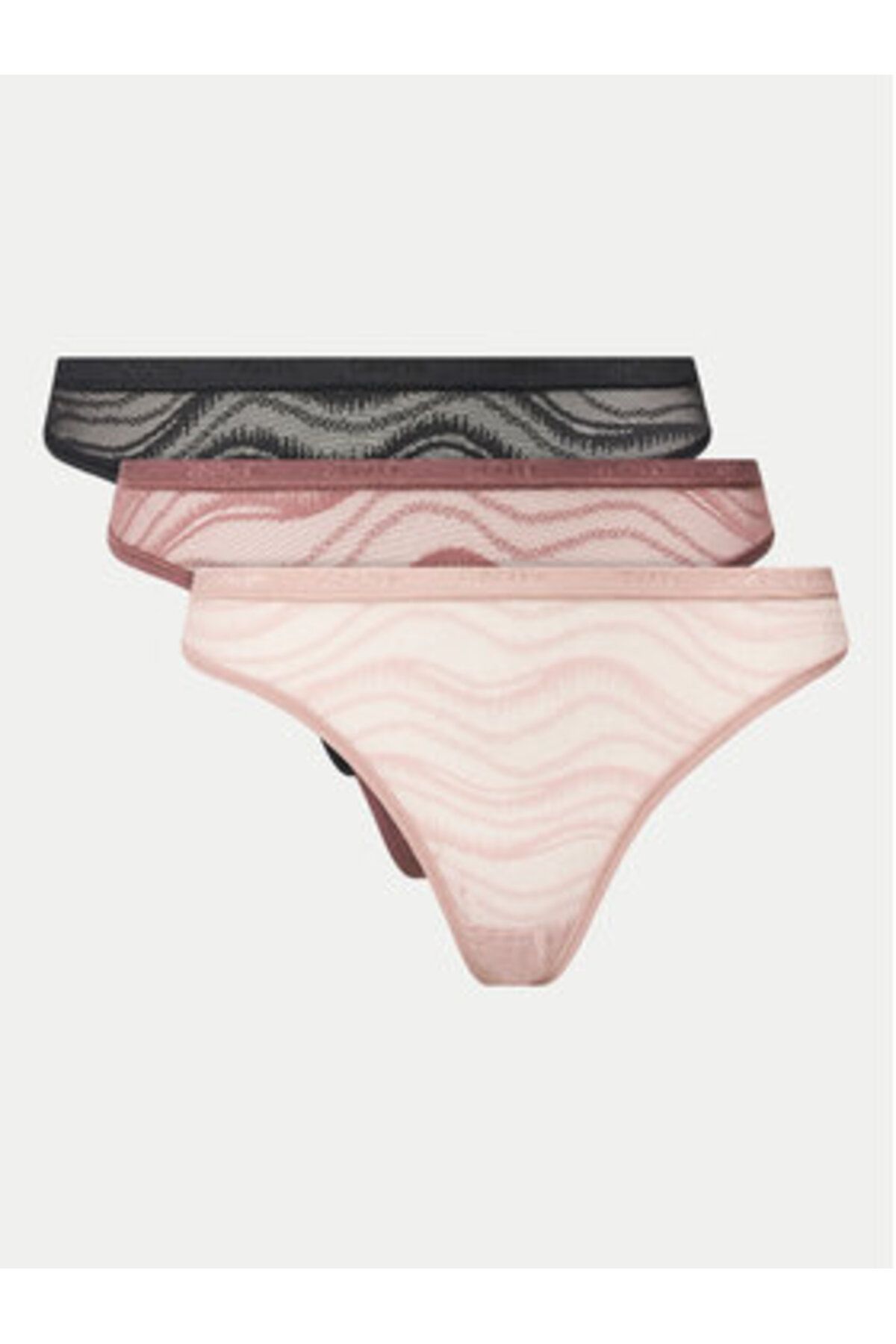 Calvin Klein-Set de 3 perechi de chiloți clasici pentru femei 000QD5203E Colorat 1