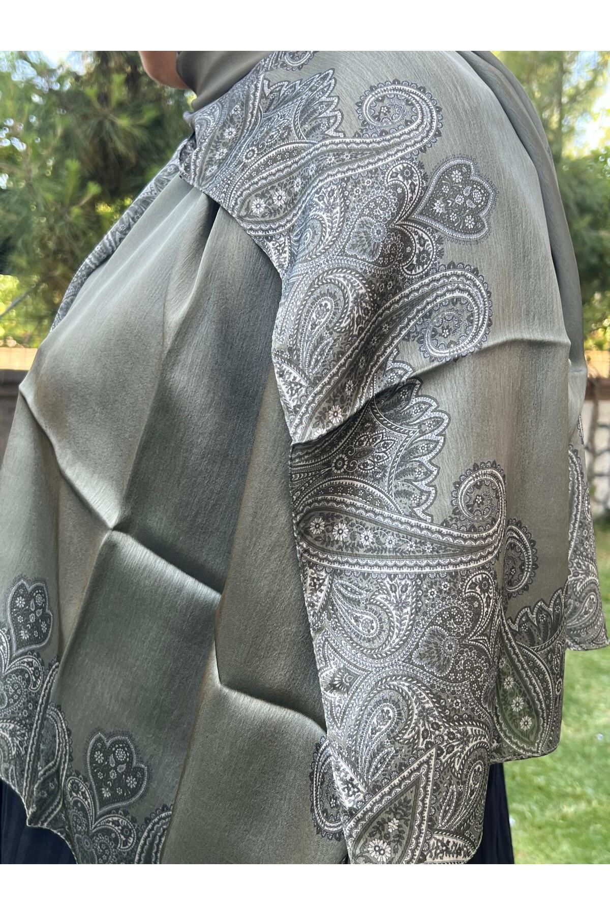 Organic Scarfs camellia ipek şal