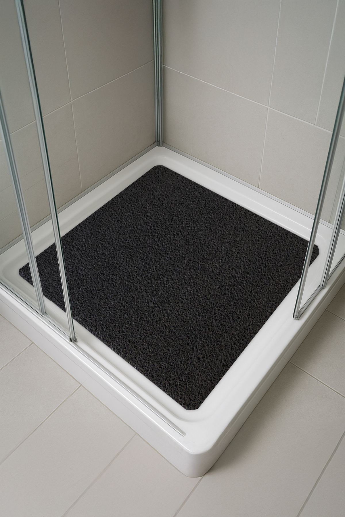 Paspas Yap Banyo Paspası Duşa Kabin Paspası Su Sıçratmaz Paspas Kaydırmaz Paspas (80x80 CM)