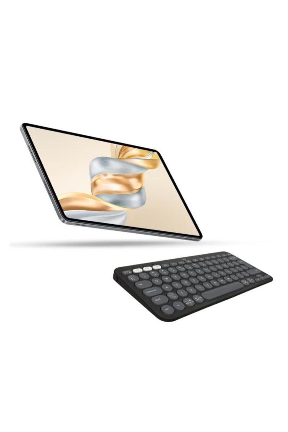 HONOR Pad X9A 8GB 256GB Wi-Fi 11.5 IPS Tablet + Pebble Keys 2 K380s Bluetooth Klavye
