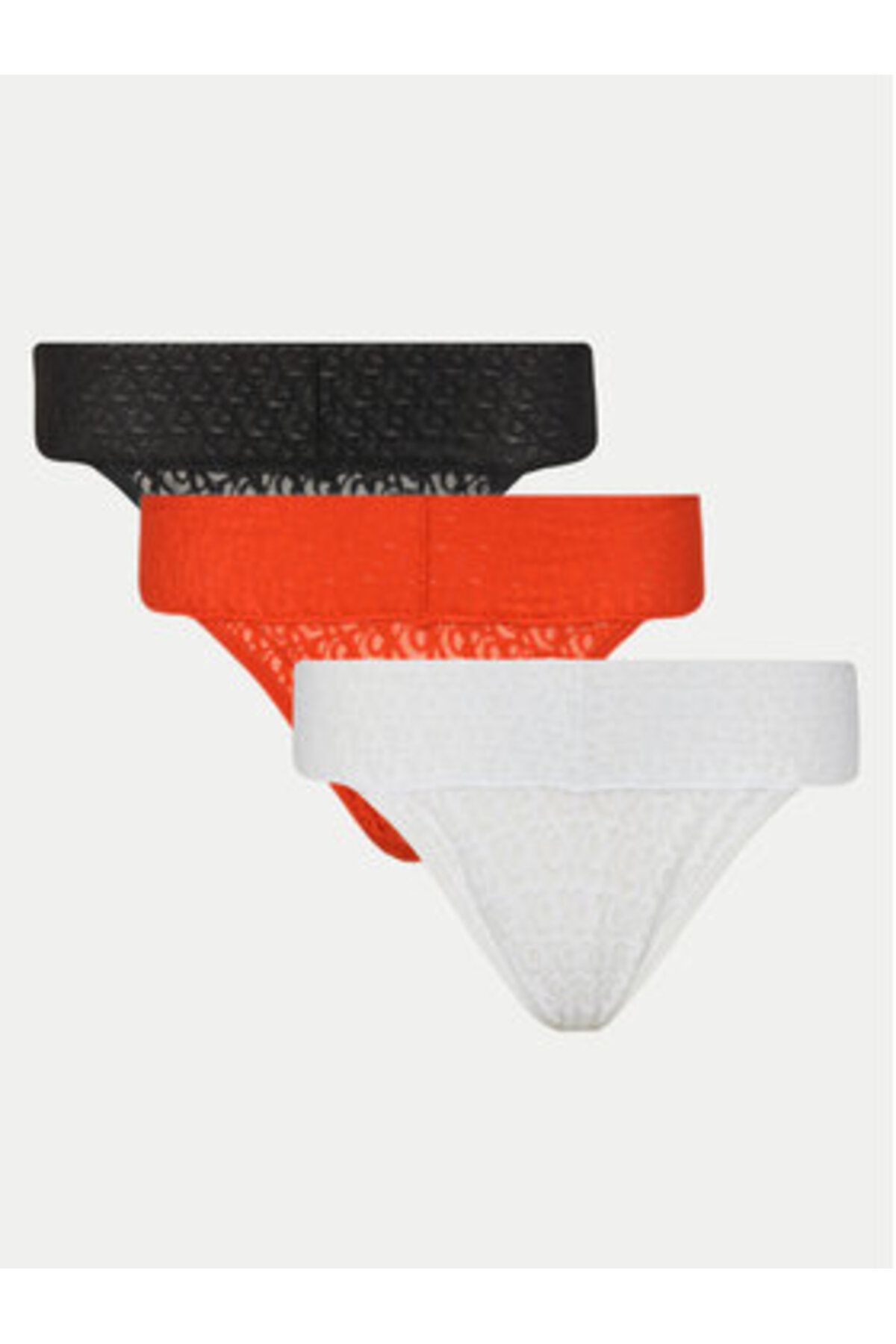 Calvin Klein-Set de 3 perechi de chiloți clasici pentru femei LV00QD5305 Colorat 4