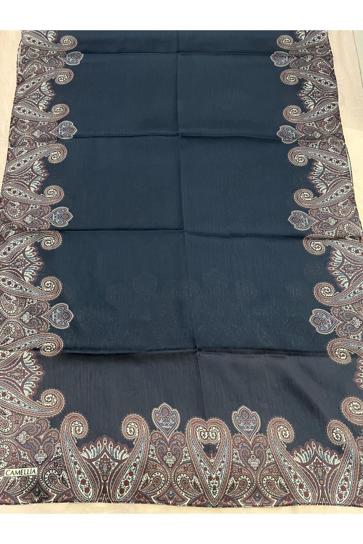 Organic Scarfs camellia ipek şal