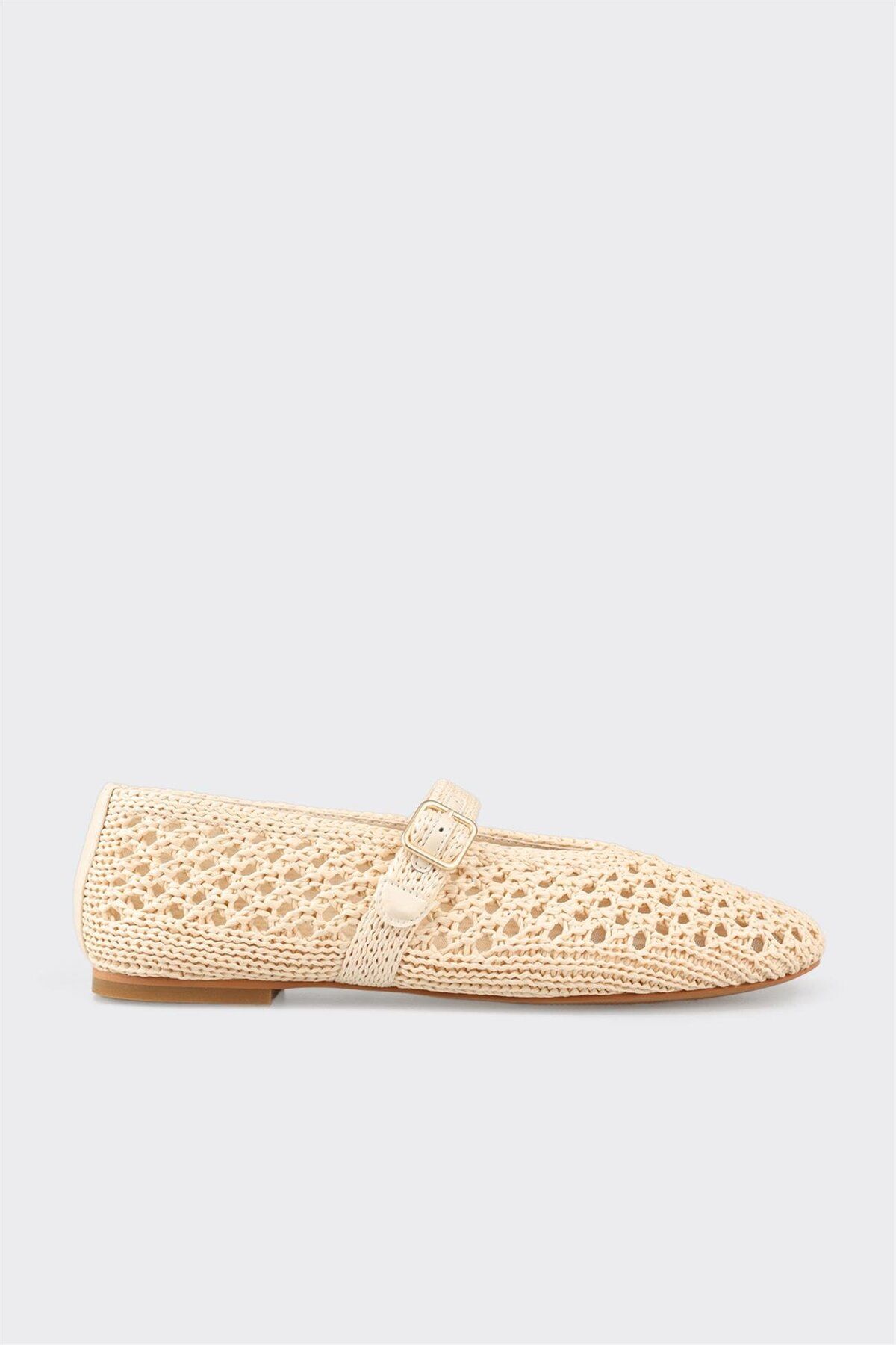 Elle Shoes Bej Kadın Günlük Ayakkabı