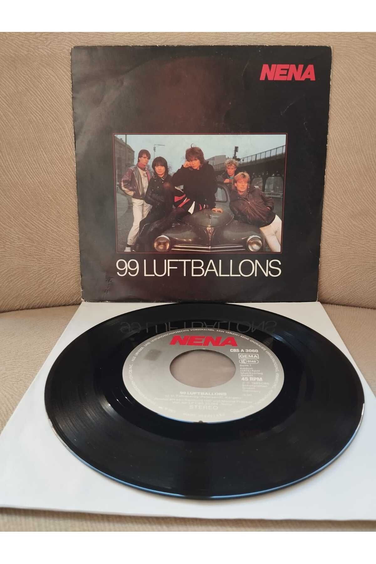 Plakperest NENA – 99 Luftballons - 1983 Hollanda Basım 45 lik Plak-2.EL