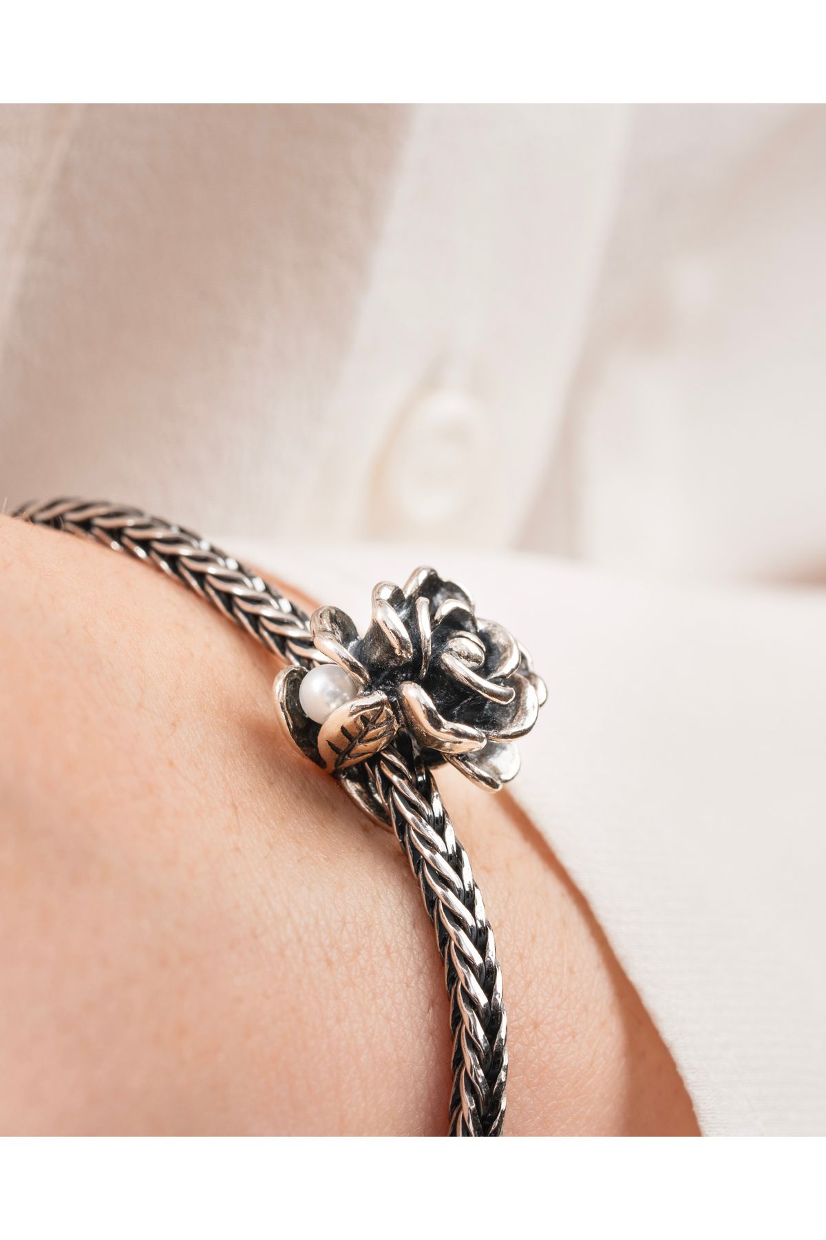 Trollbeads Haziran Ayı Gül Bilekliği