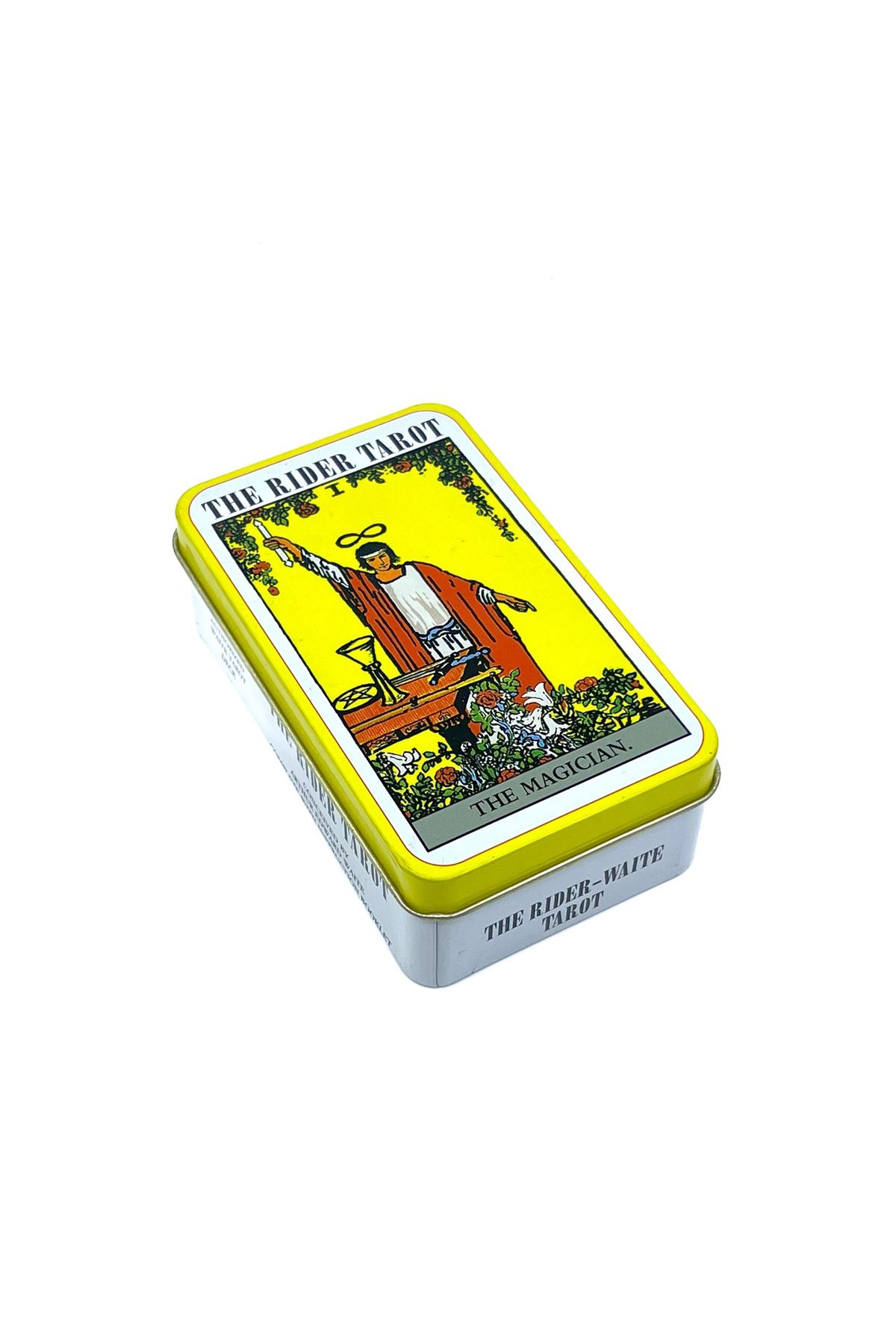 Bıyıklı Tobacco Metal Kutulu The Rider - Waite Tarot Deck Tarot Kart Destesi