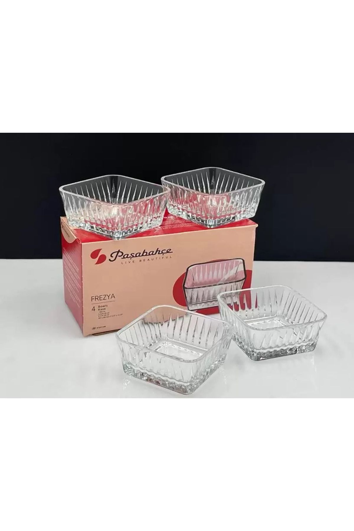 Paşabahçe Frezya 530313 Kase 4 Lü