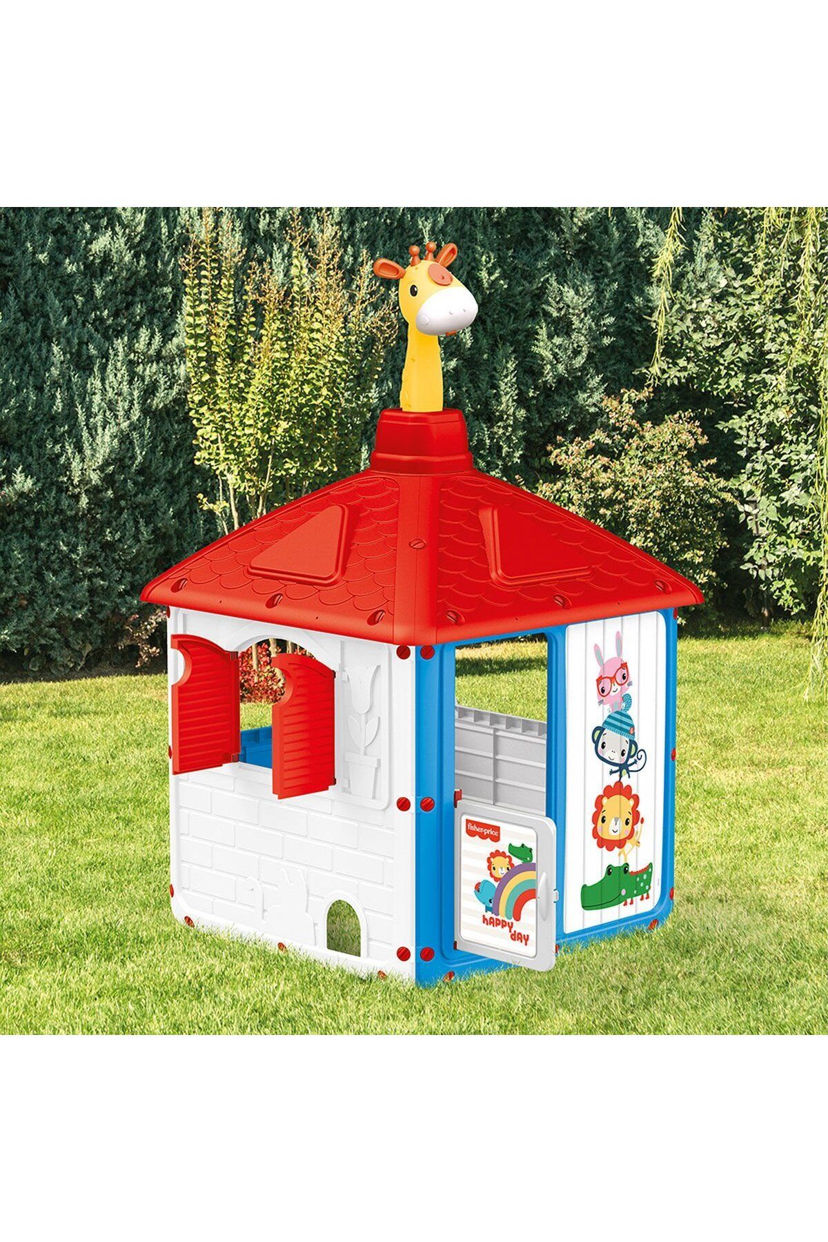 Muhcu Home Çocuklar İçin Çift Kişilik Pencereli Kolay Kurulum Büyük Oyun Evi