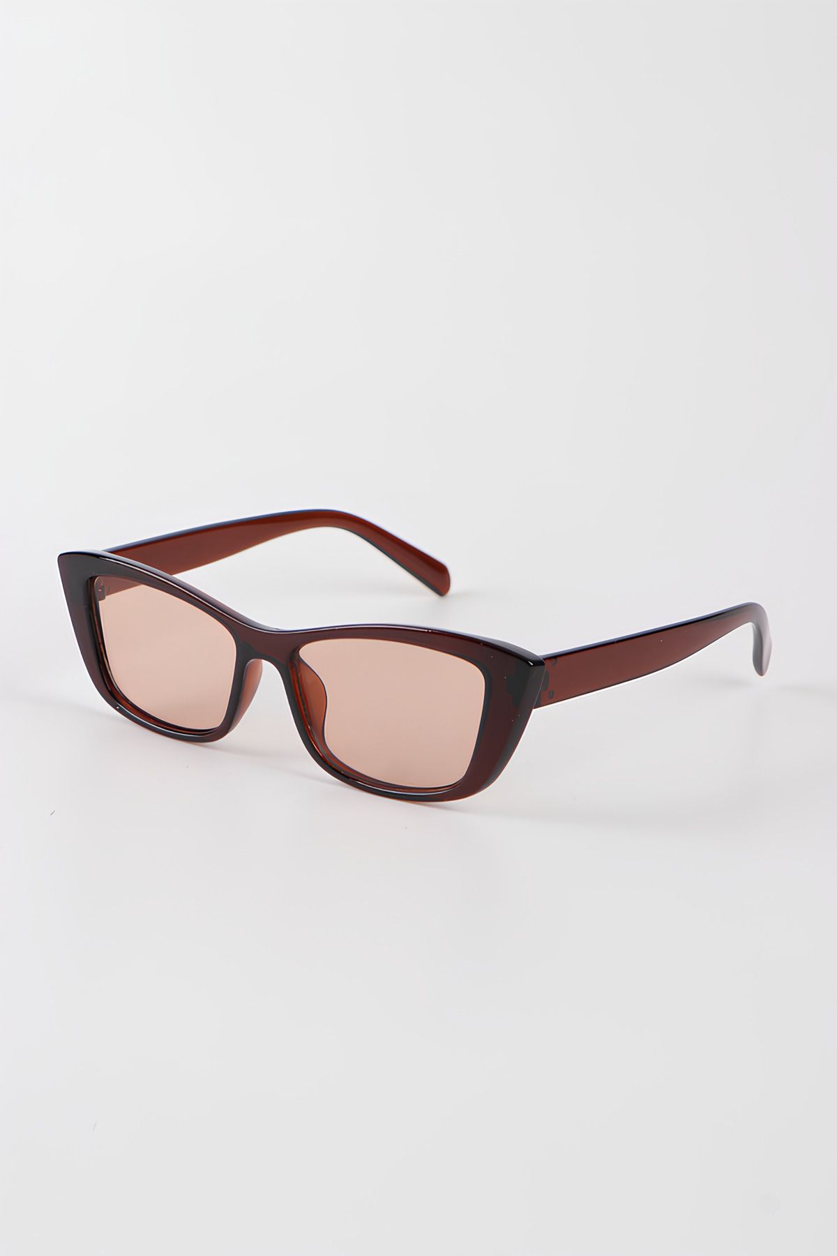 Chunky Frame Unisex Cat Eye Vintage Güneş Gözlüğü