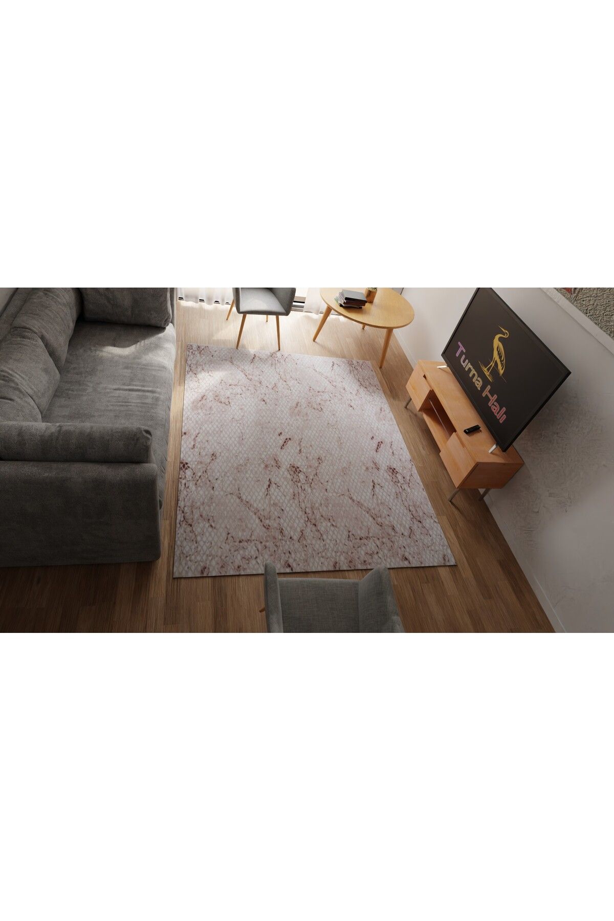 Yağmurser 4 metre kare mutfak halısı