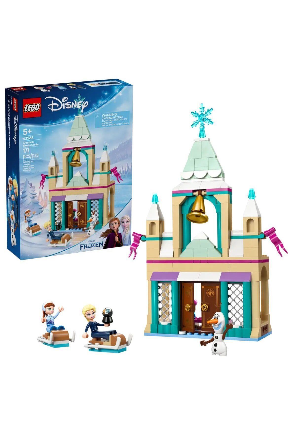 swilex 43265 Prensesi Arendelle Karlar Ülkesi Şatosu 177 parça +5 yaş