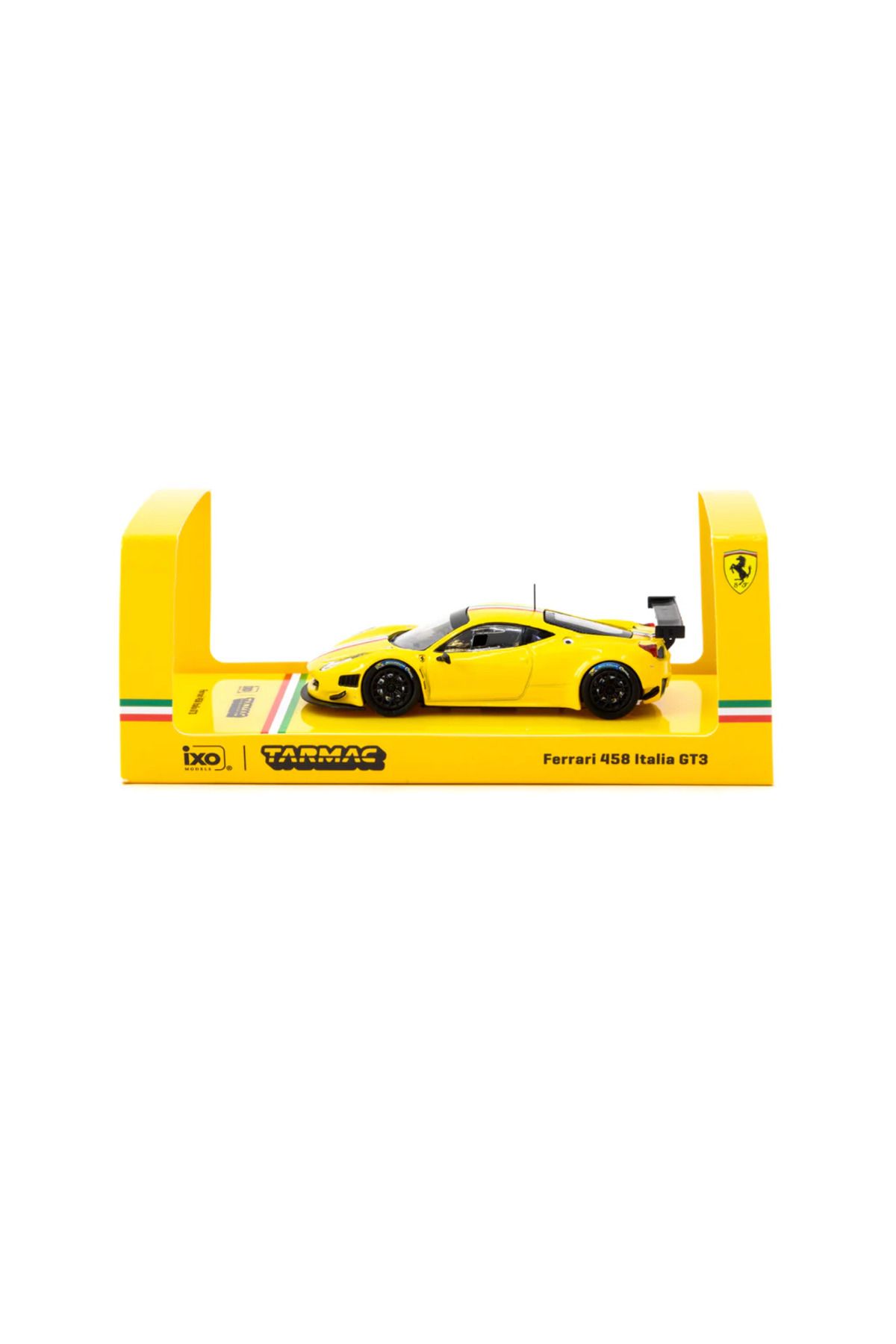 Tarmac Works 1:64 Ferrari 458 Italia GT3 Sarı Model Araba – Road64 Serisi
