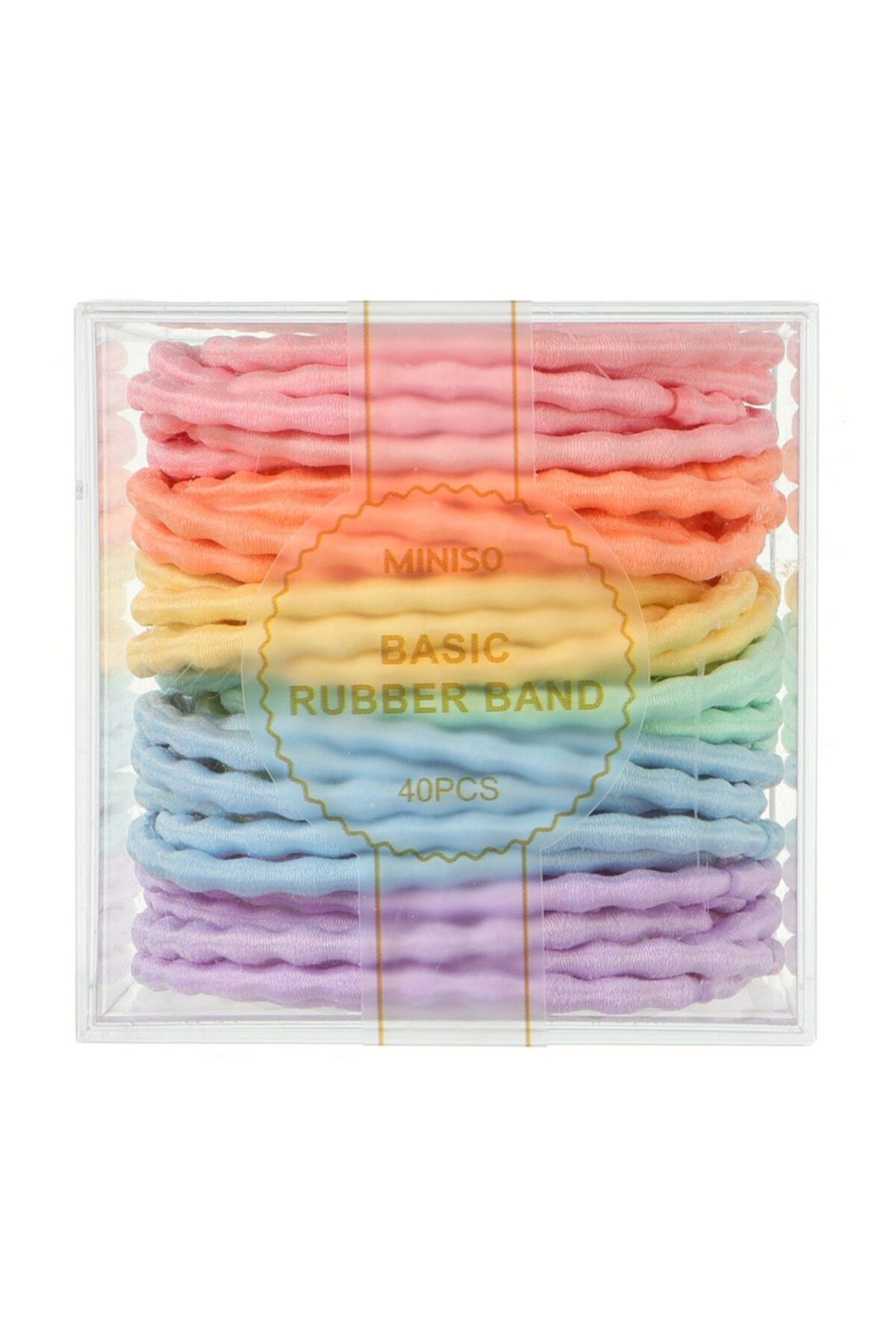 Miniso Renkli Saç Lastiği (40 adet)