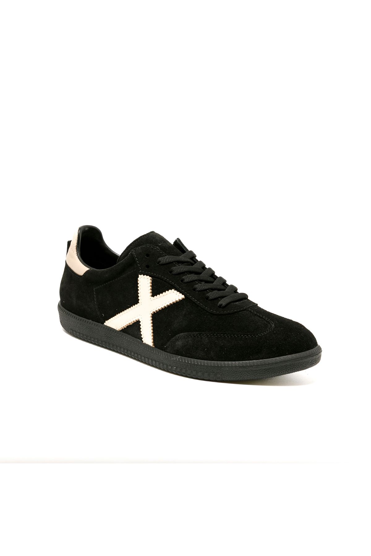 John May Erkek Sneaker ( Günlük) RC-25Y-088-M-VADE John May Siyah Süet-Bej Deri