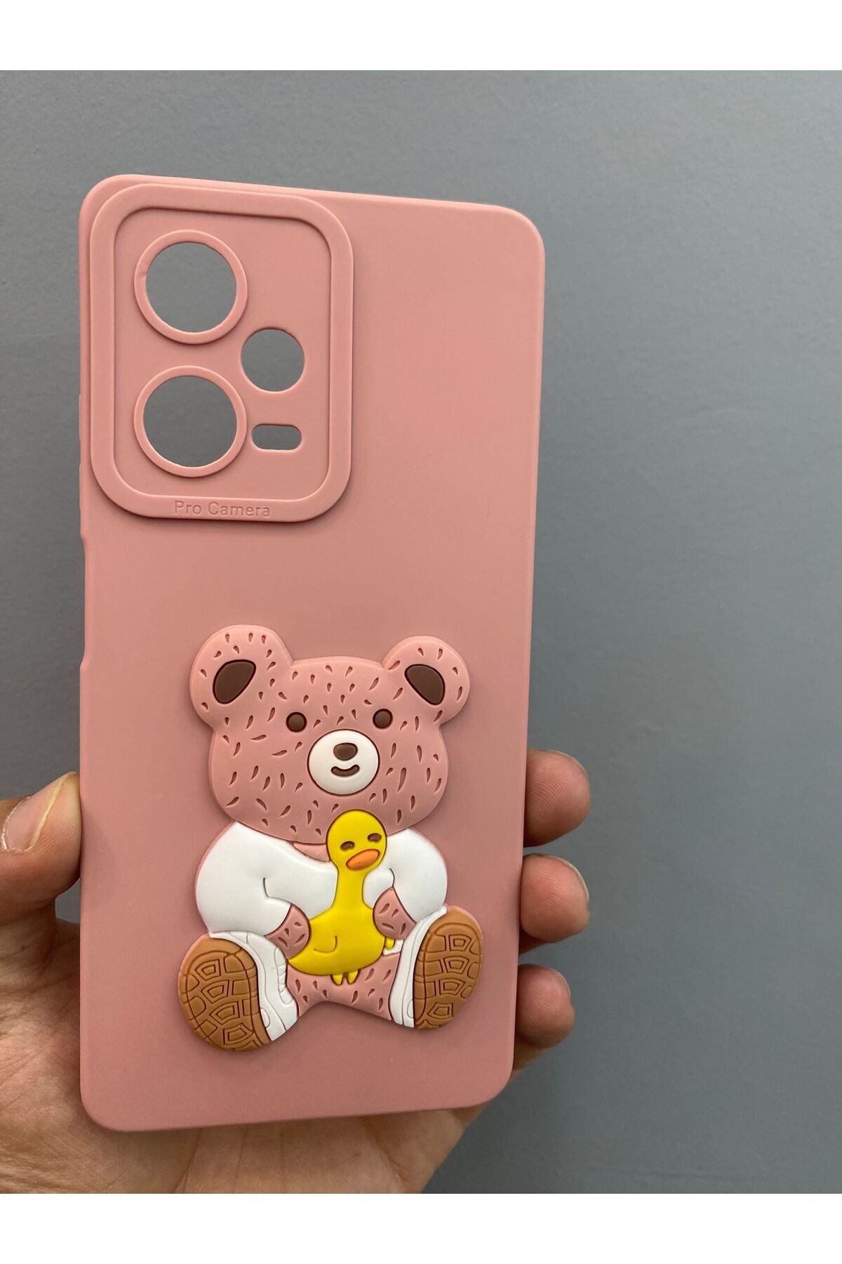mobilen Xiaomi Redmi 12 PRO 5G UYUMLU AYICIKLI KILIF