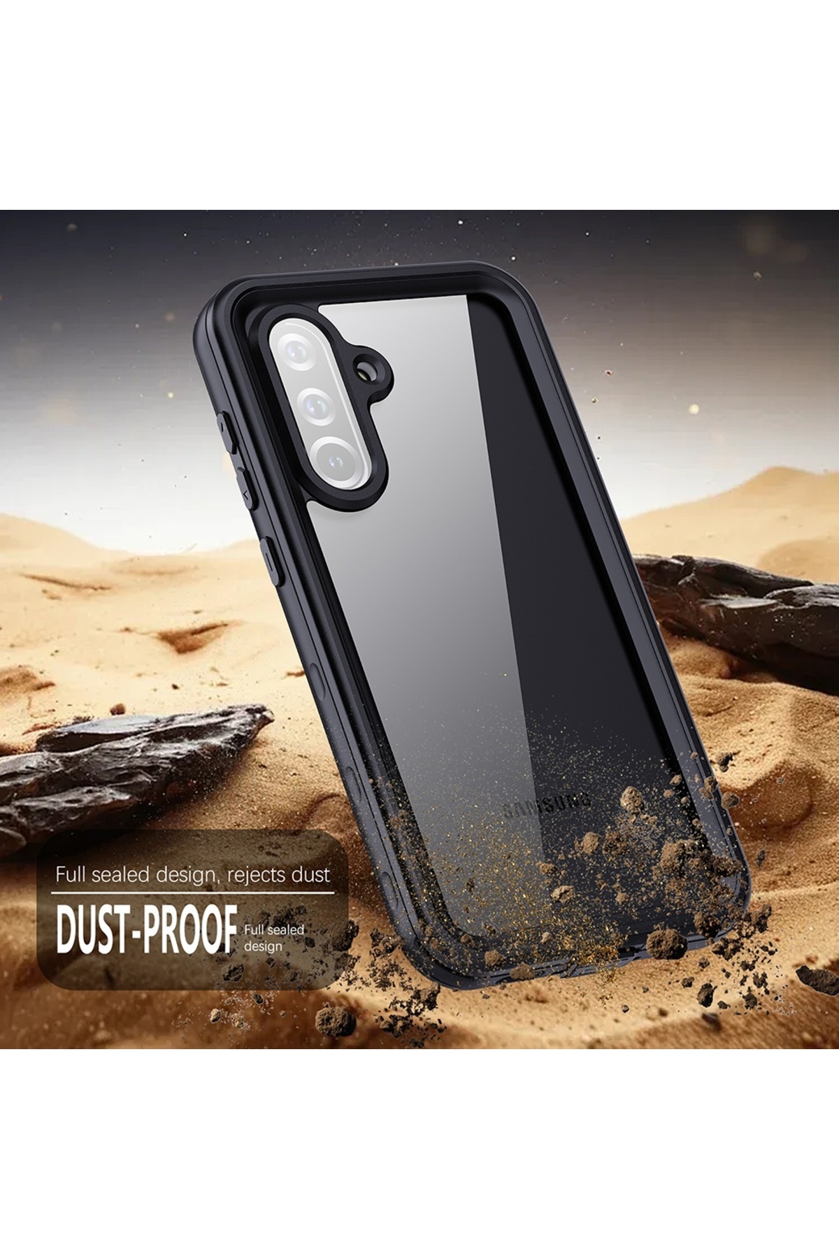 ShellBox-Case for Samsung Galaxy S25 Ultra - ShellBox Waterproof IP68 Case - Black 4