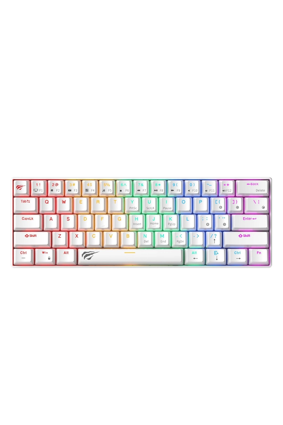 Havit Gamenote KB903L %60 Mekanik Blended Aydınlatma Oyuncu Klavyesi - 61 Tuş