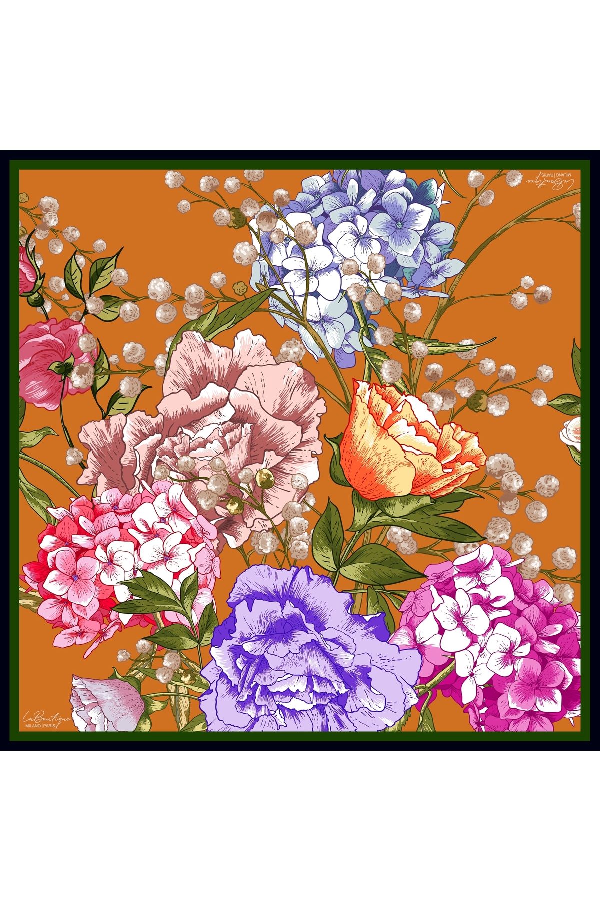 LA BOUTIQUE GÜZ | YAZ SERİNLİĞİ EŞARP 1567-03-90X90